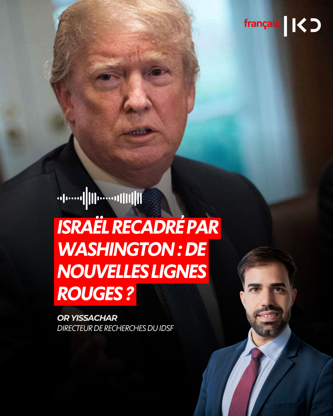 ISRAËL RECADRÉ PAR WASHINGTON : DE NOUVELLES LIGNES ROUGES ? episode artwork