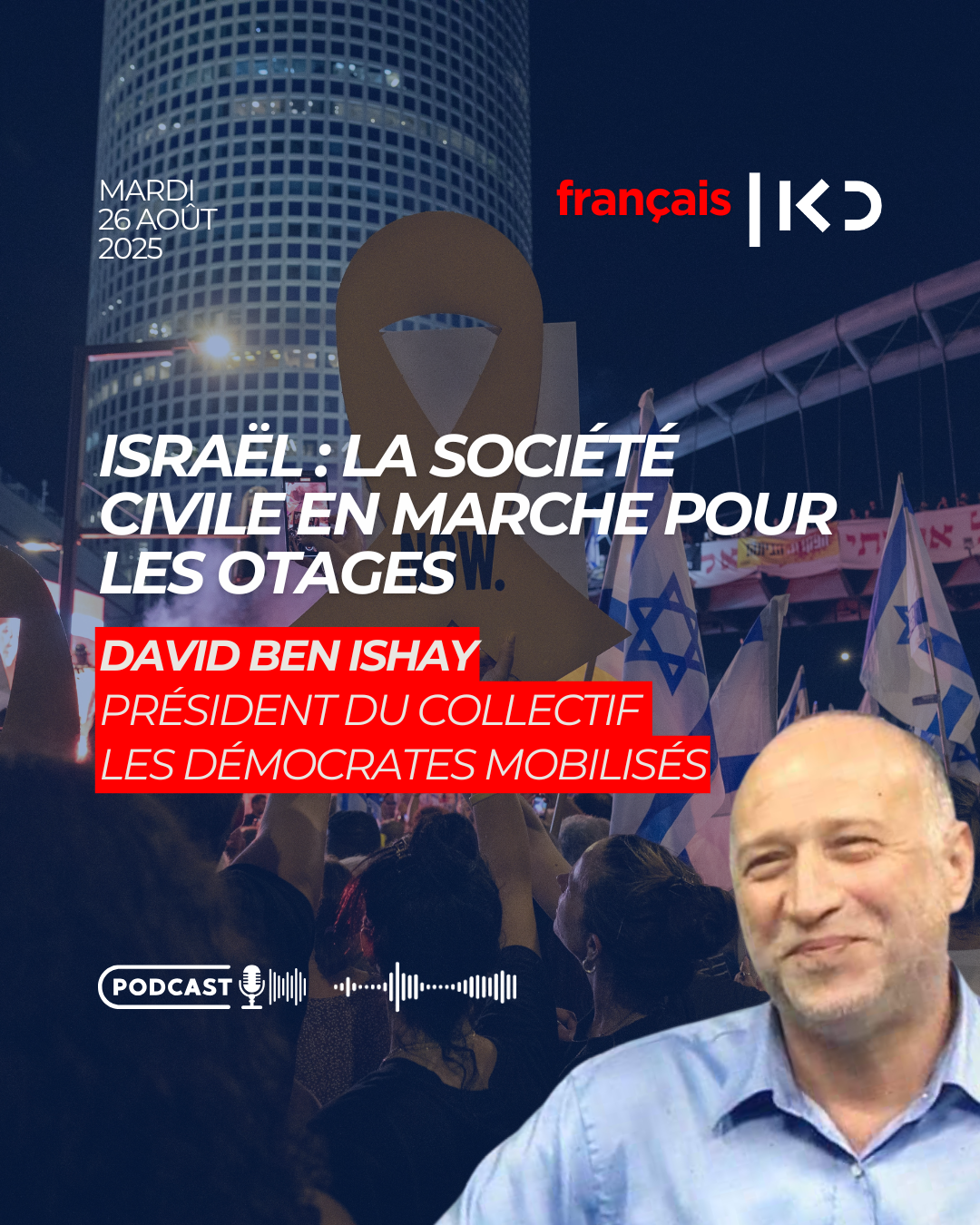 Israël : la société civile en marche pour les otages episode artwork