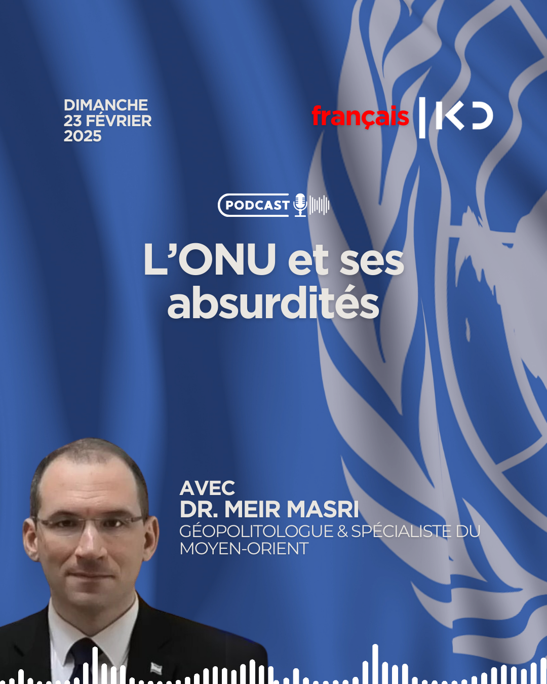 L’ONU et ses absurdités : décryptage avec Dr. Meir Masri episode artwork