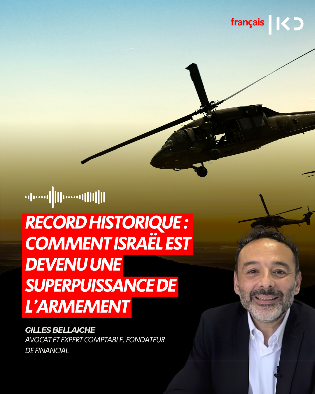 RECORD HISTORIQUE : COMMENT ISRAËL EST DEVENU UNE SUPERPUISSANCE DE L’ARMEMENT episode artwork