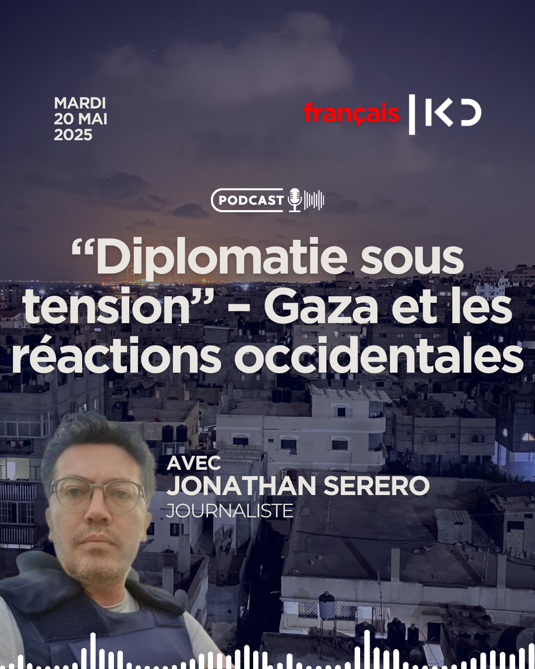 “Diplomatie sous tension” – Gaza et les réactions occidentales episode artwork