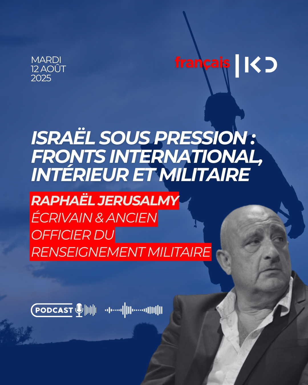 Israël sous pression : fronts international, intérieur et militaire episode artwork