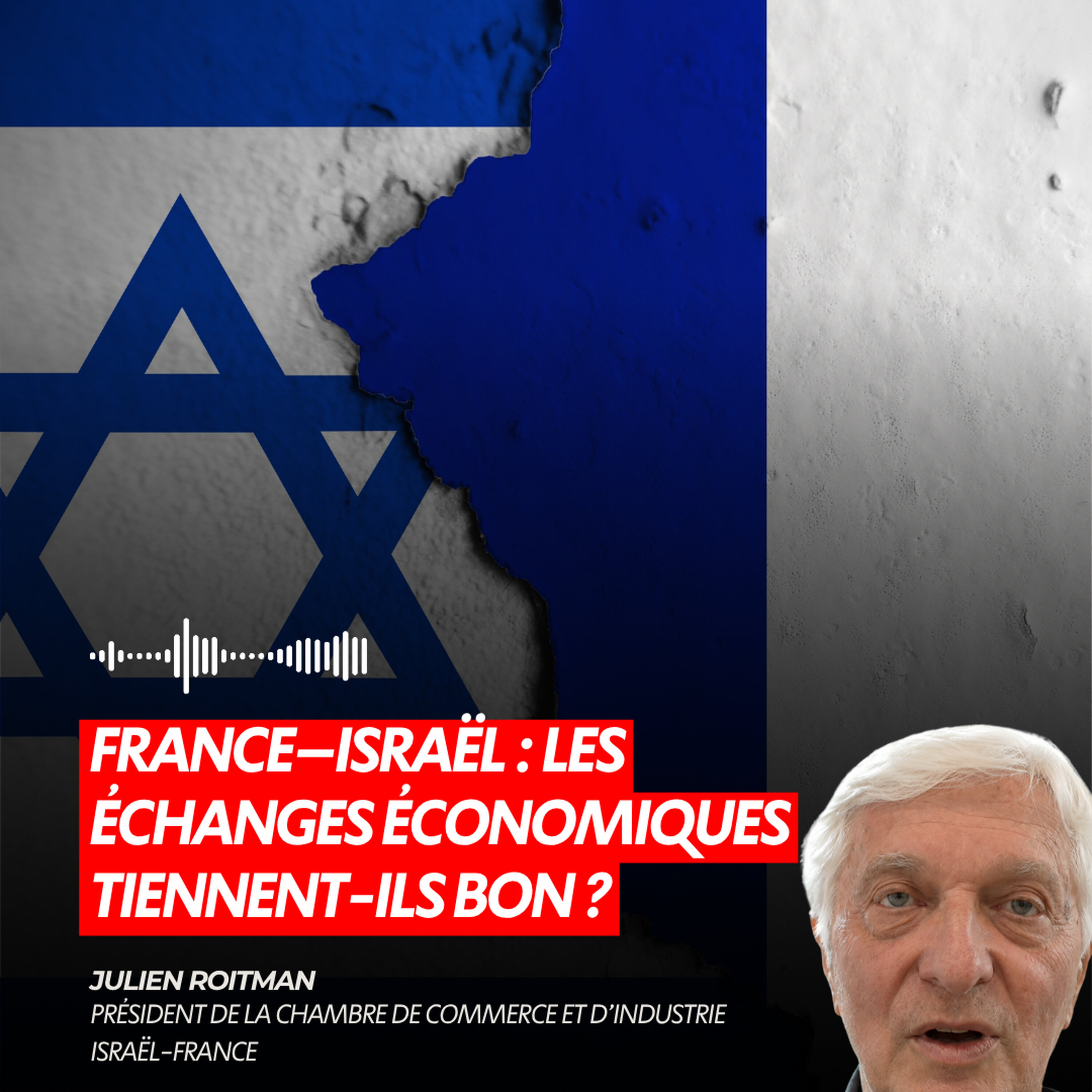 FRANCE–ISRAËL : LES ÉCHANGES ÉCONOMIQUES TIENNENT-ILS BON ? episode artwork