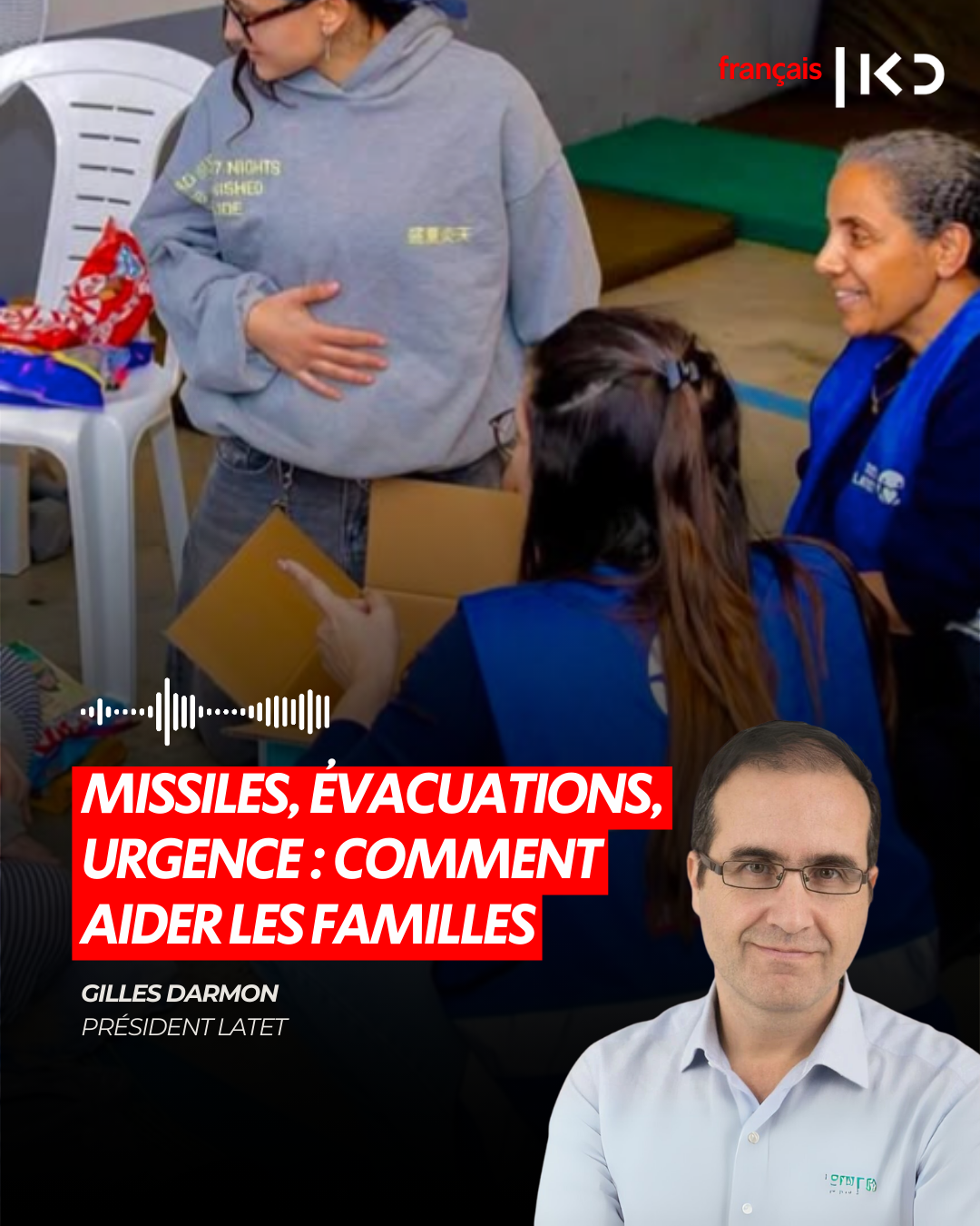 MISSILES, ÉVACUATIONS, URGENCE : COMMENT AIDER LES FAMILLES episode artwork
