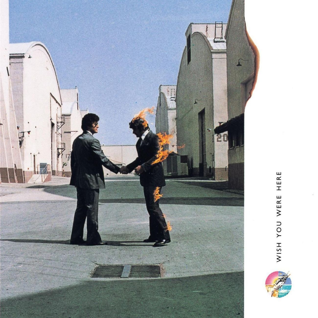 אלבום לאי בודד - Pink Floyd - Wish You Were Here