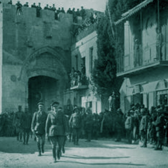 אלנבי בציון: בחזרה לכיבוש ירושלים בידי הבריטים