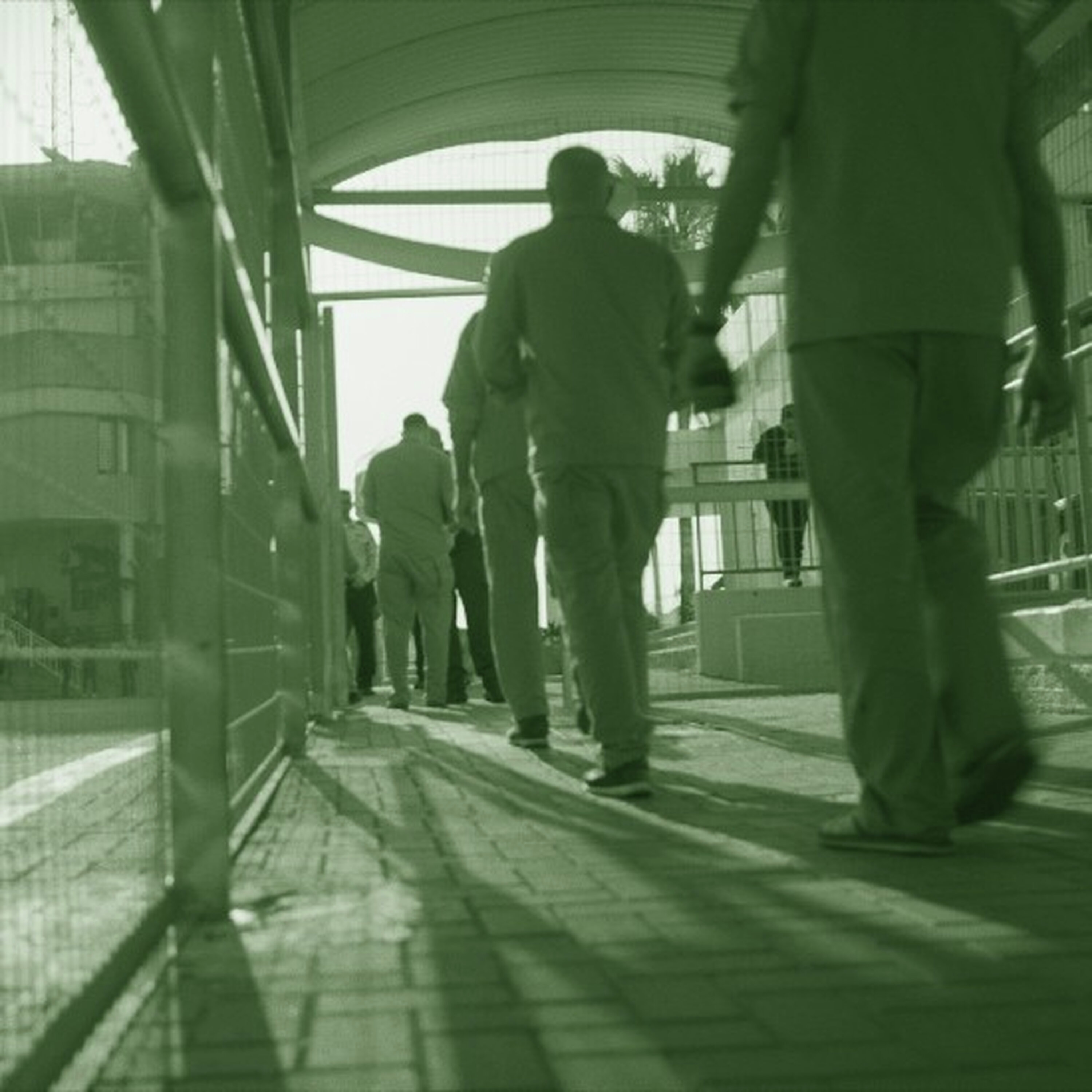 "מן החרך הקטן בדלת תאי אני רואה את התא שלך"