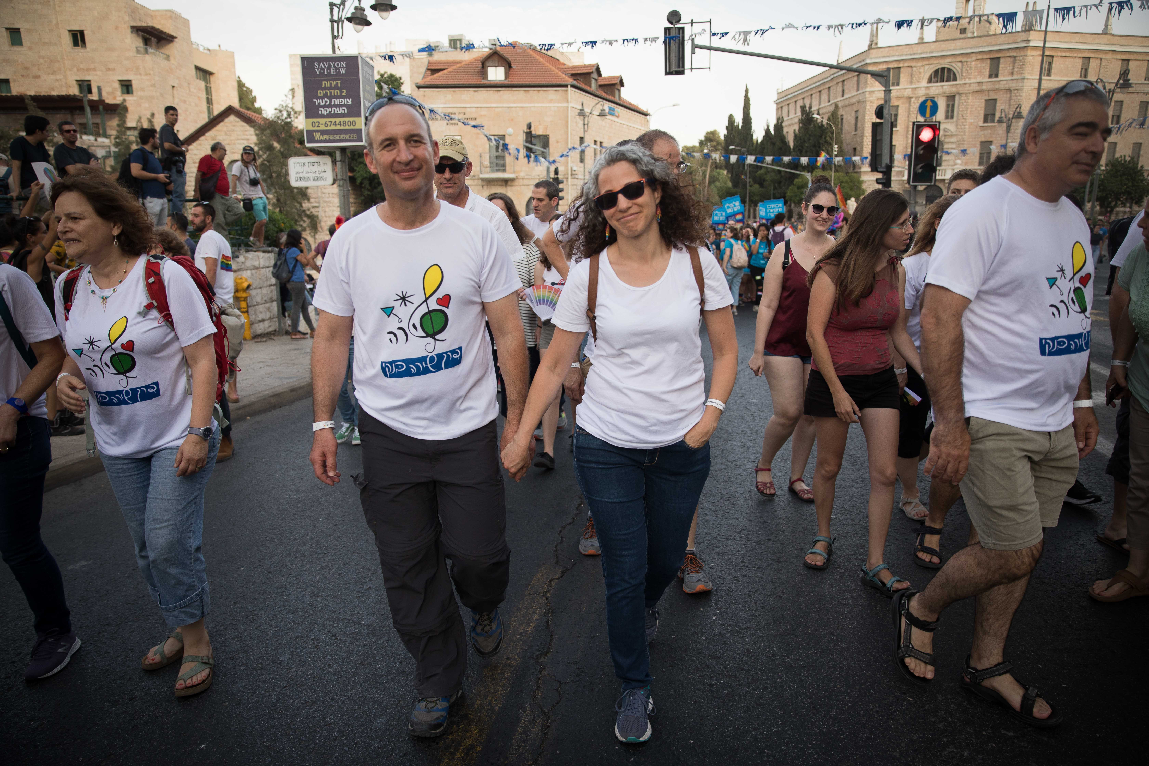 אורי בנקי: "למצעד הגאווה בירושלים יש אופי יותר הפגנתי מאשר חגיגתי"