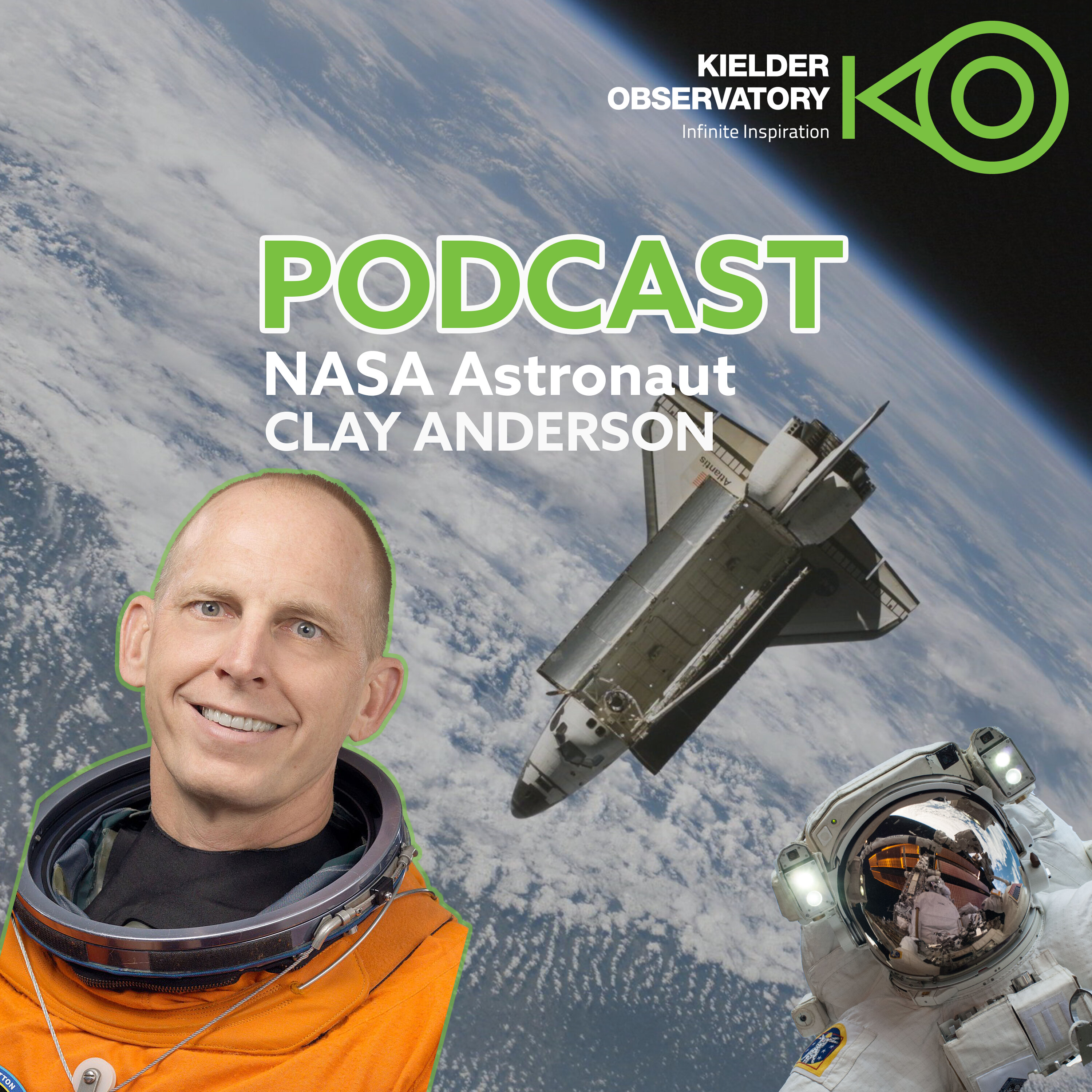 NASA Astronaut CLAY ANDERSON! episode artwork