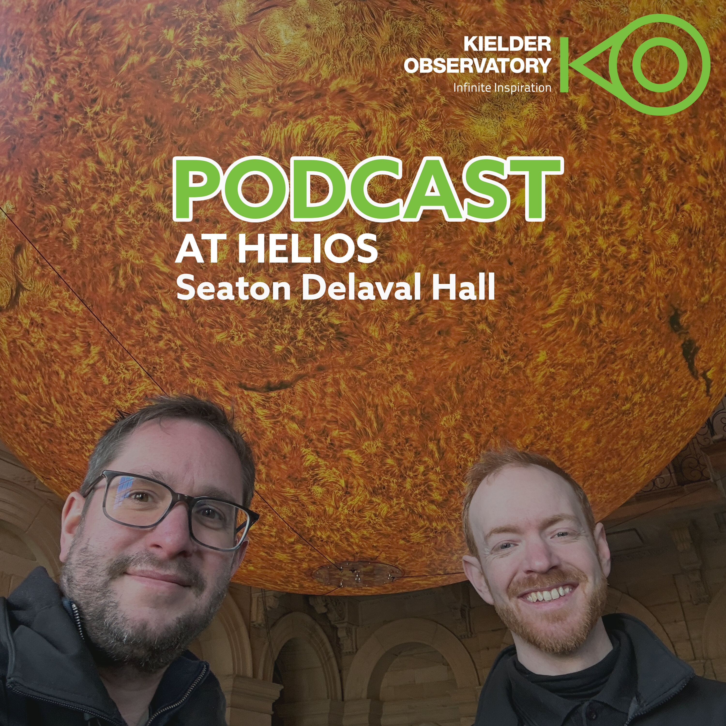 At HELIOS with creator Luke Jerram episode artwork