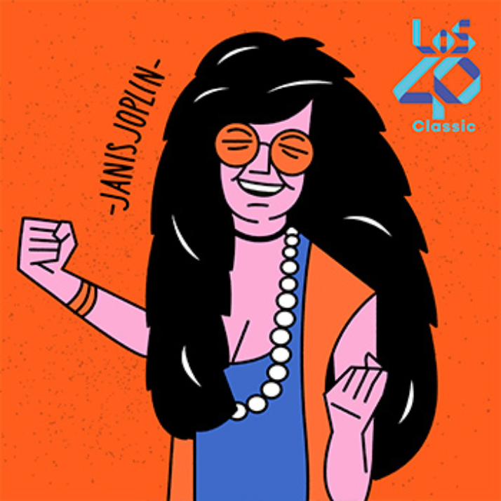 Imagen de Ídolos - Janis Joplin, la bruja cósmica