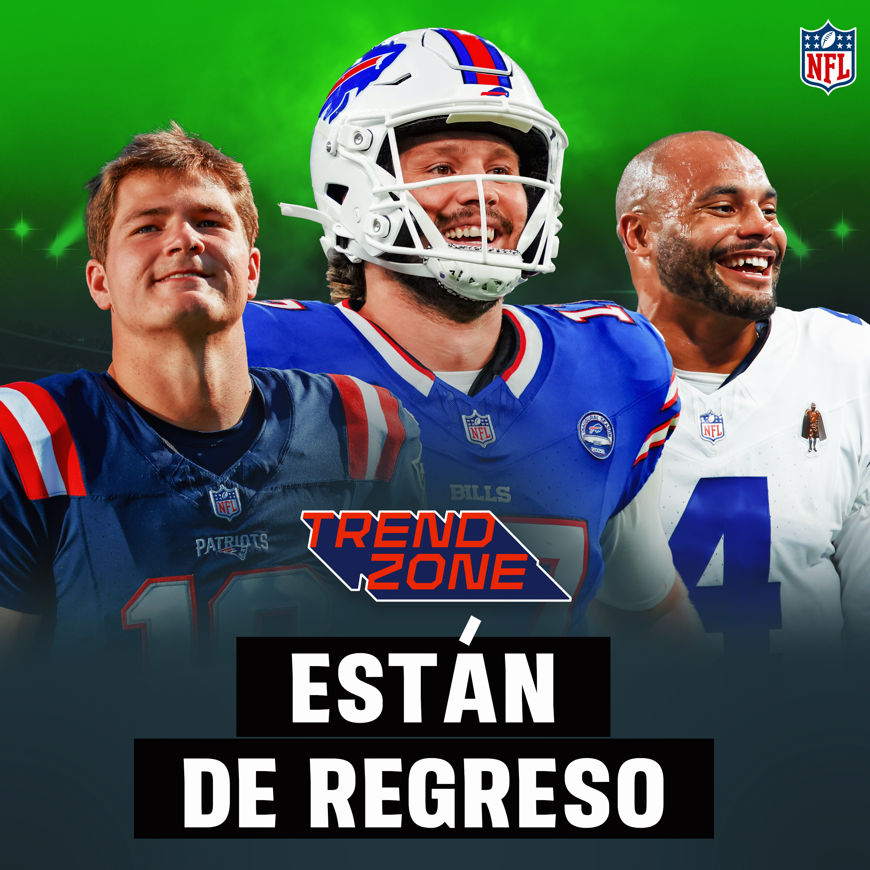 Los Bills, IMPARABLES; Cowboys y Dak IMPRESIONAN; Patriots, a pura DEFENSA episode artwork