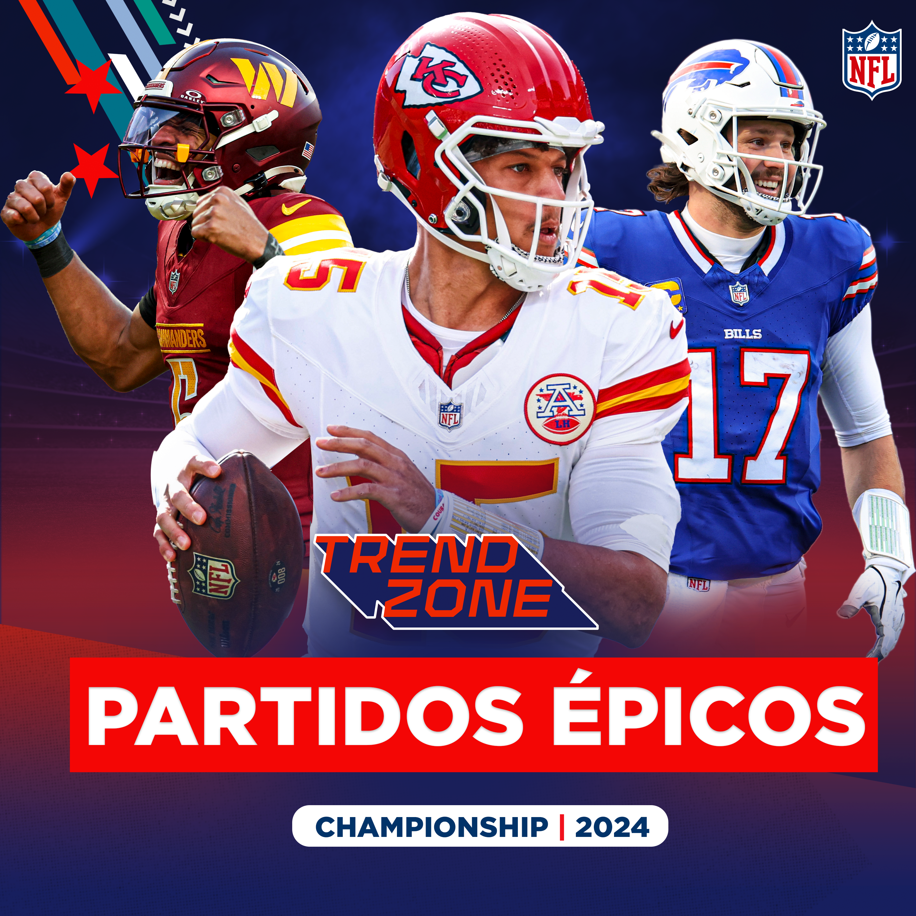 Allen mostró TAMAÑOS y Lamar FRACASÓ; Mahomes con POLÉMICA; Jayden, novato DE ORO; Saquon, IMPARABLE episode artwork