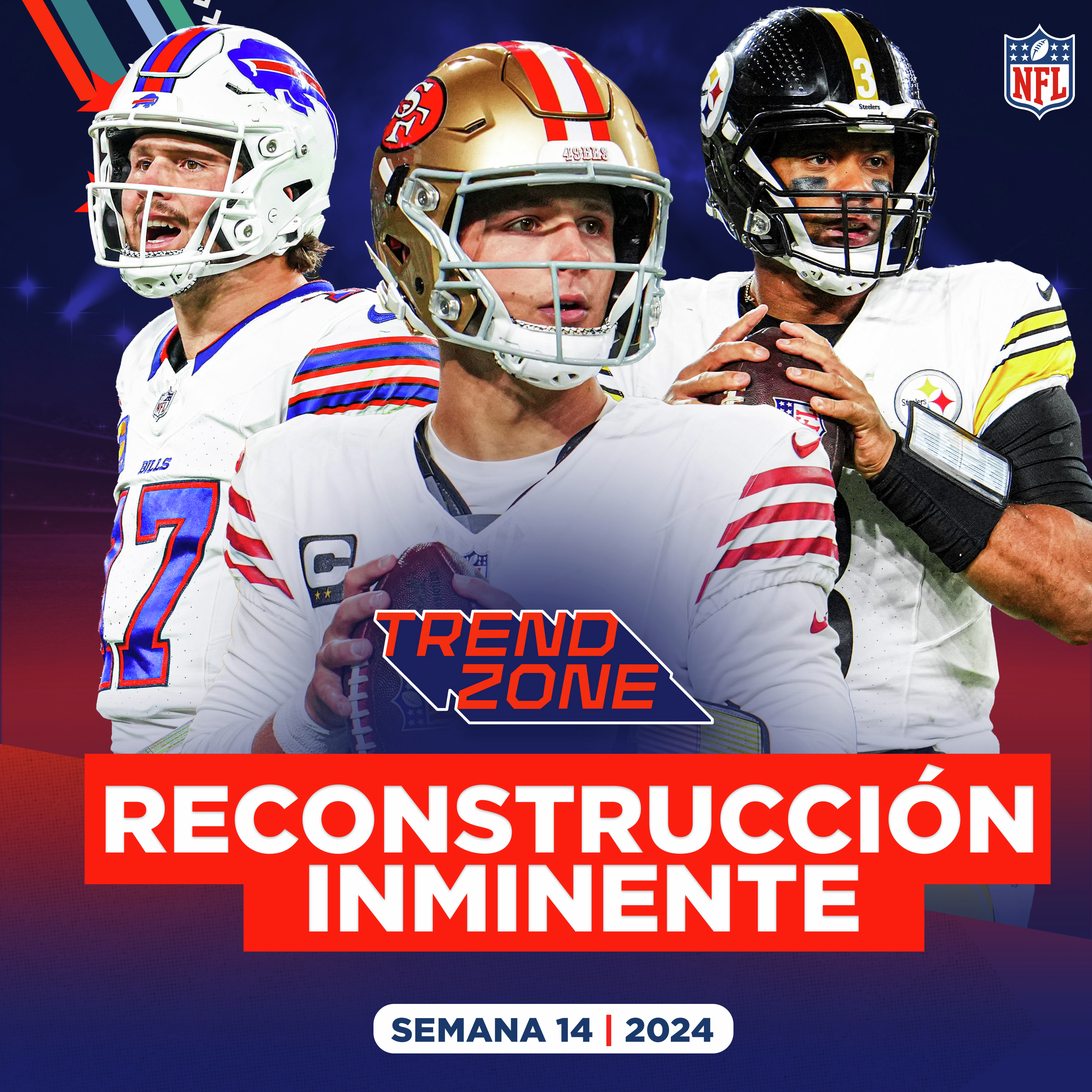 Niners, ¿FINAL de una era?; Bills puede ser el MEJOR de la NFL; Steelers, aún debe DEMOSTRAR más episode artwork