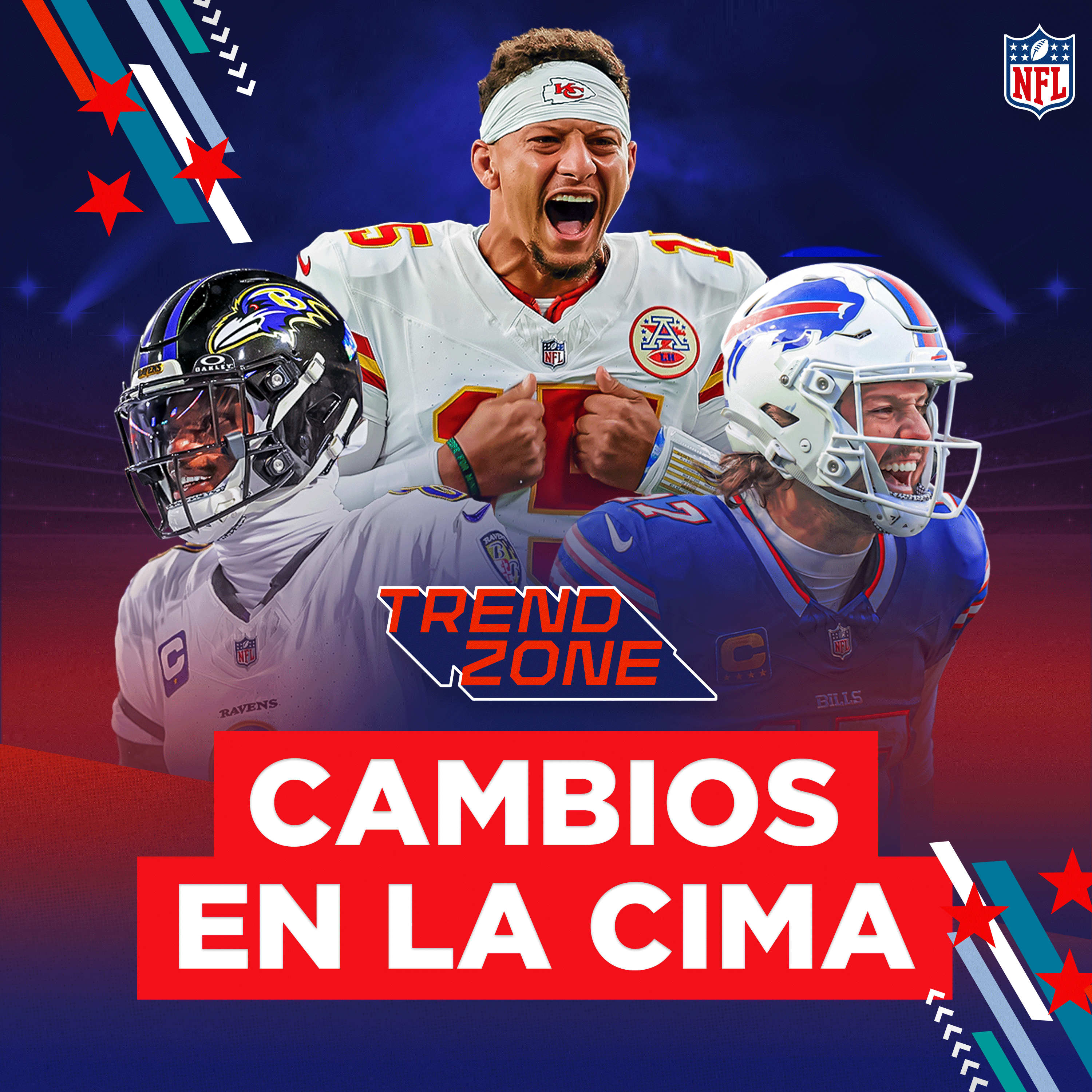 Imagen de PREDICCIONES AFC: Apuestan CONTRA Mahomes; Ravens y Lamar podrían SUPERAR a Allen y Bills; ¿Alguna posibilidad para Steelers y Raiders?