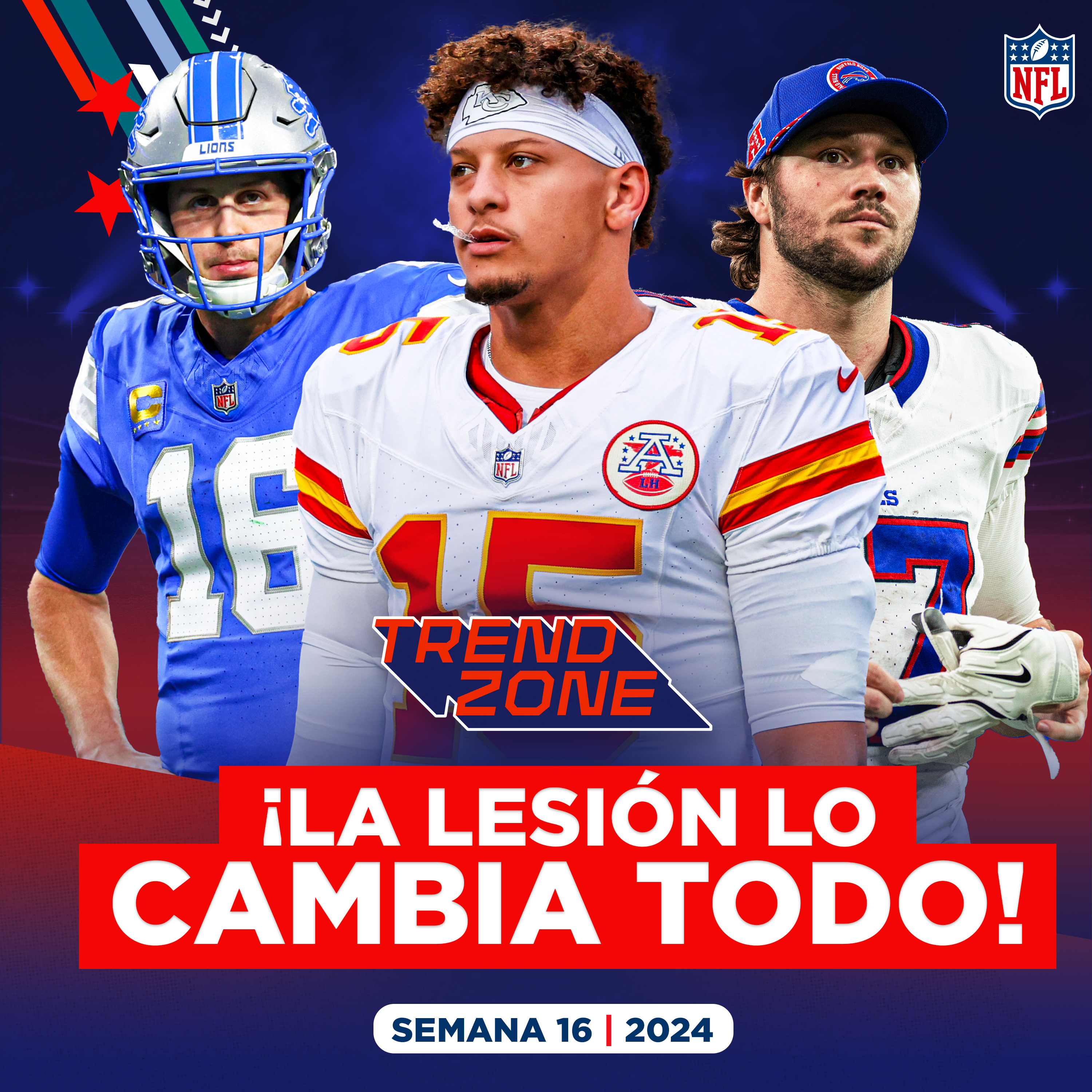 Bills y Allen MEJORES que Chiefs; Mahomes, con SERIOS problemas; Detroit ya no es FAVORITO; Dallas, LA PEOR decisión posible