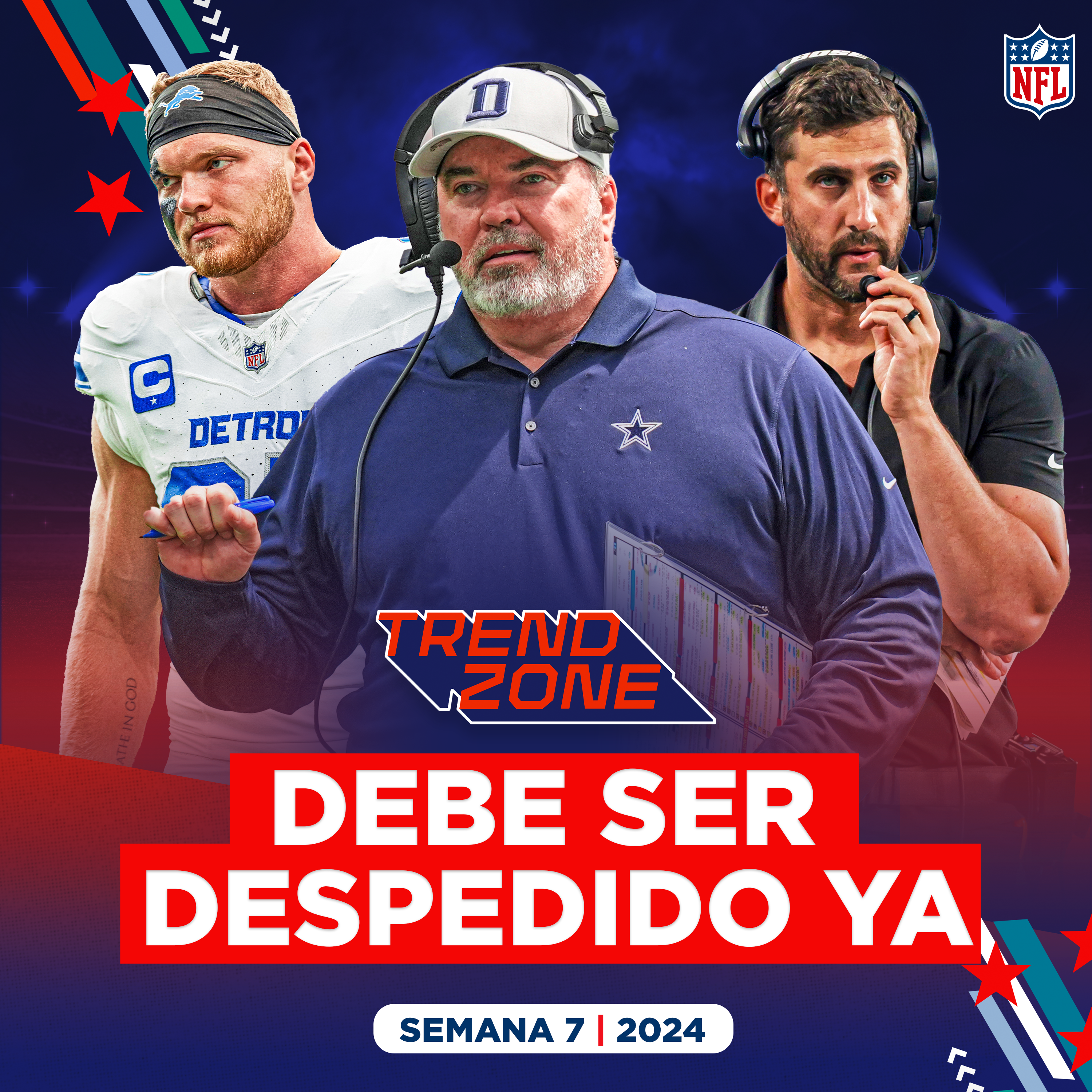 Especial de la CRISIS de Dallas; ¿qué entrenadores deberían ser DESPEDIDOS?; Detroit y Baltimore van EN SERIO episode artwork
