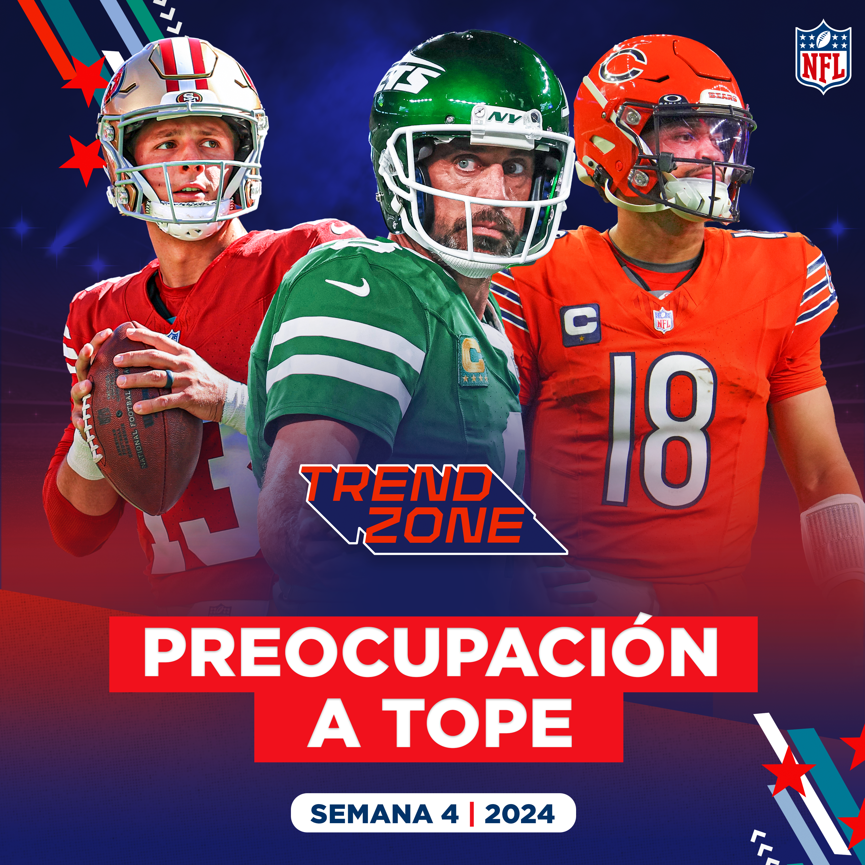 INADMISIBLE derrota de los Niners; los Jets y Rodgers, favoritos A TODO; Caleb y los QB’s novatos, CONDENADOS episode artwork