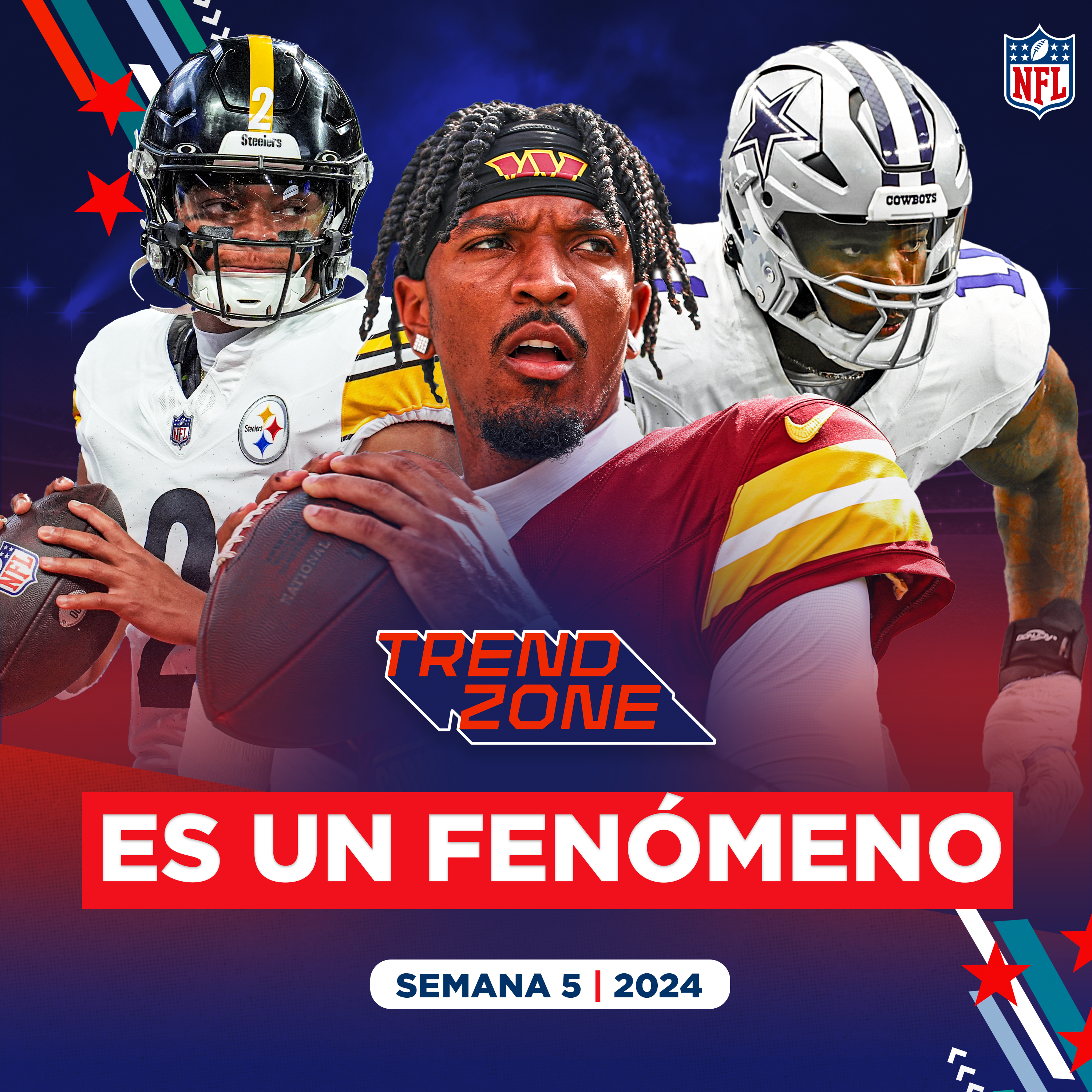 Jayden Daniels, "el nuevo MAHOMES"; arreglamos a Cowboys y Steelers; Eagles, una MENTIRA episode artwork