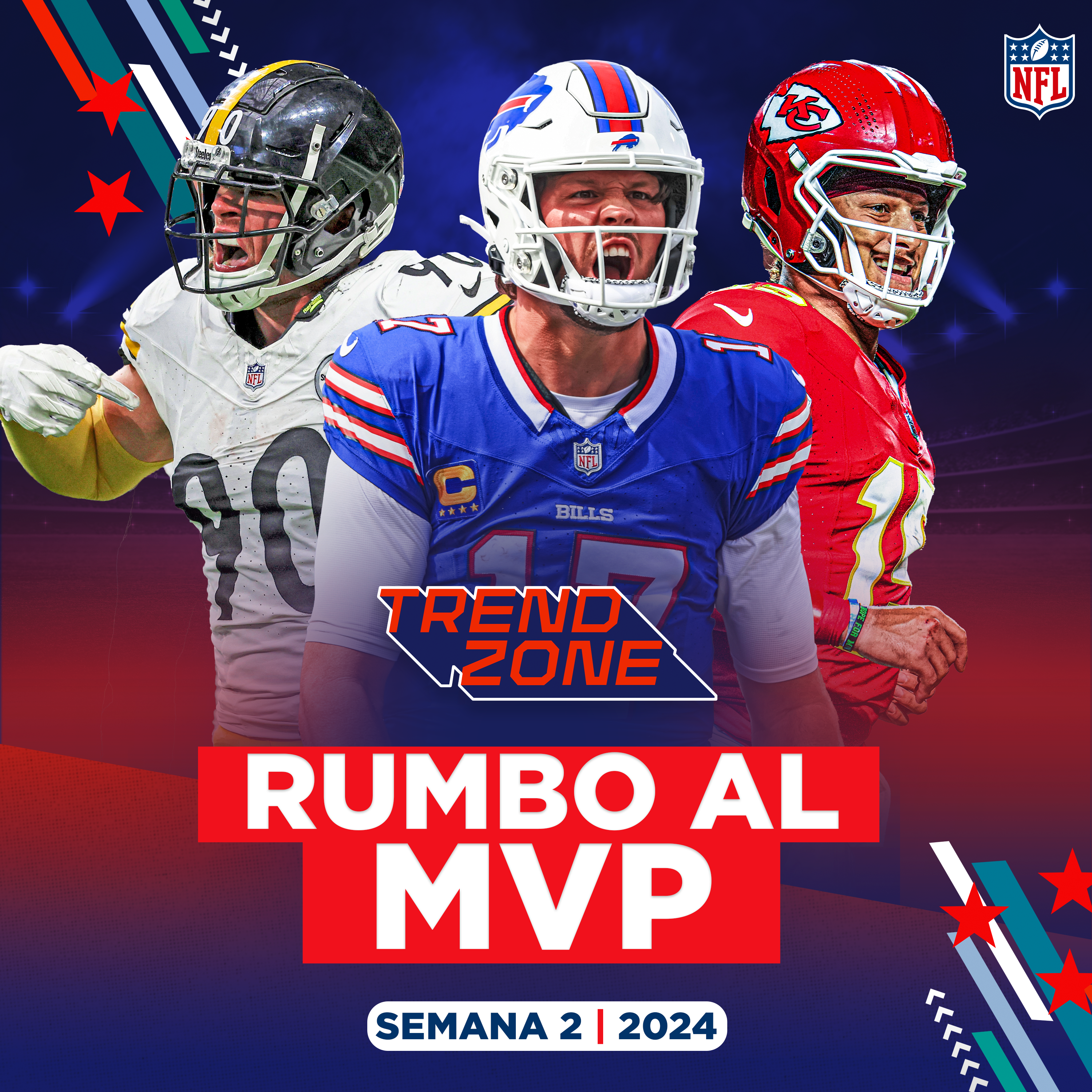 Allen, como SUPERHÉROE; los Chiefs son INVENCIBLES; dejen de subestimar a Steelers episode artwork