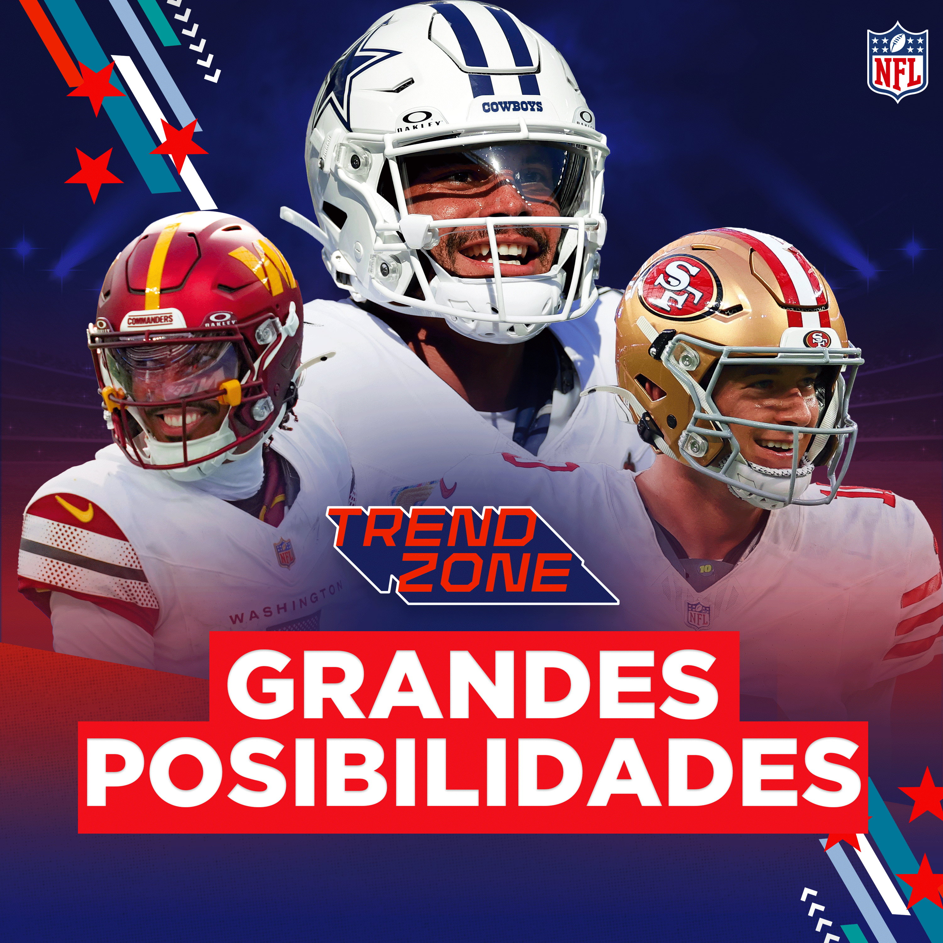 Imagen de Cowboys y Commanders AL ACECHO de Eagles; CONTROVERSIA de QB en Niners; Colts va EN SERIO