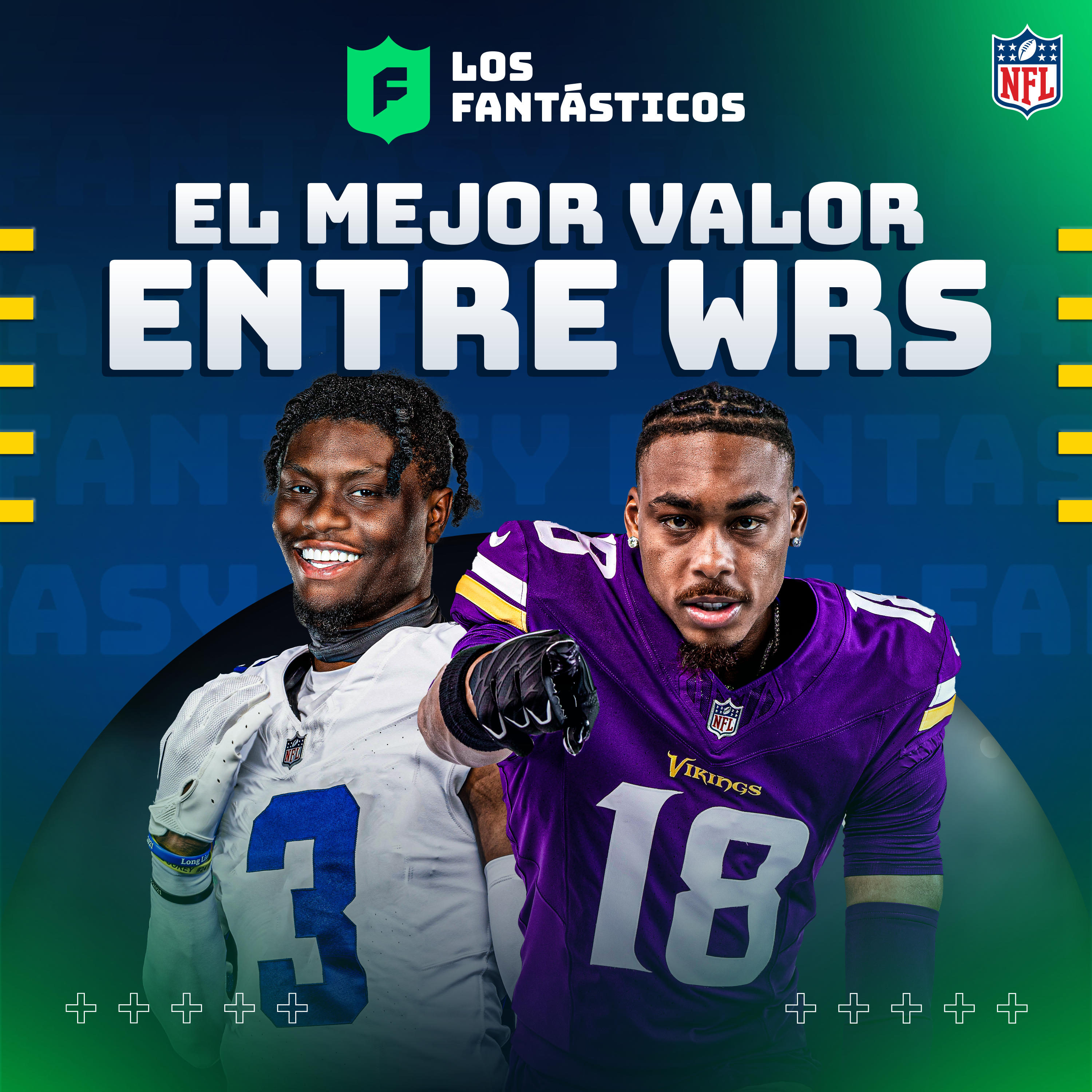 Imagen de WRs para 2025: Los mejores, los que hay que evitar y sleepers para dominar tu liga