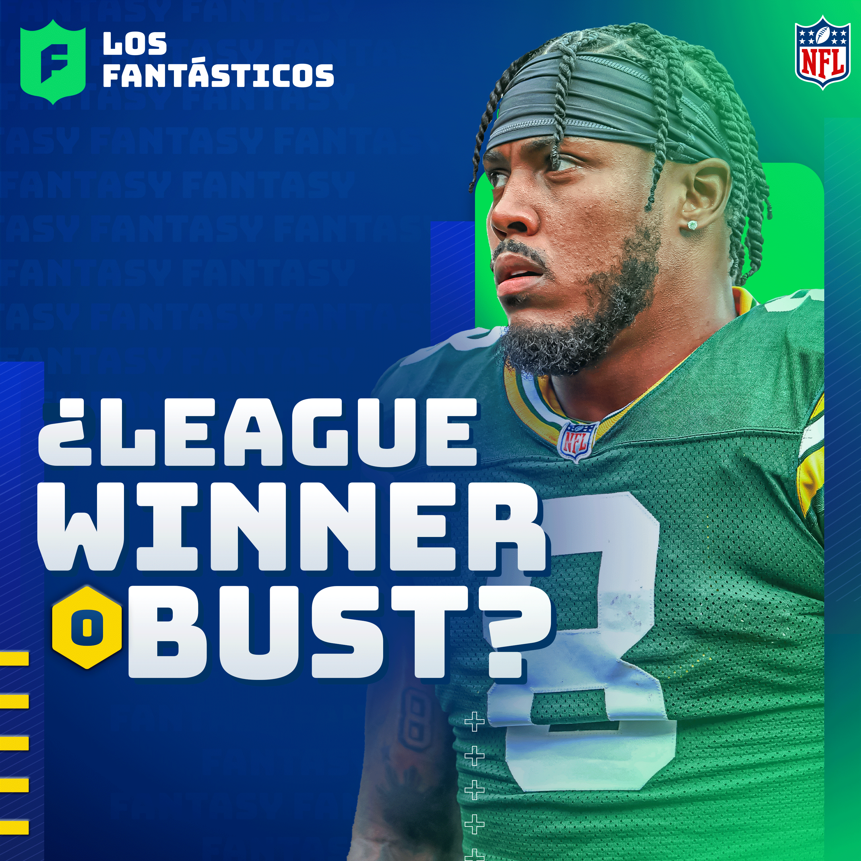 El potencial de Josh Jacobs para ganar una liga o ser un bust. Narrativas de pretemporada episode artwork