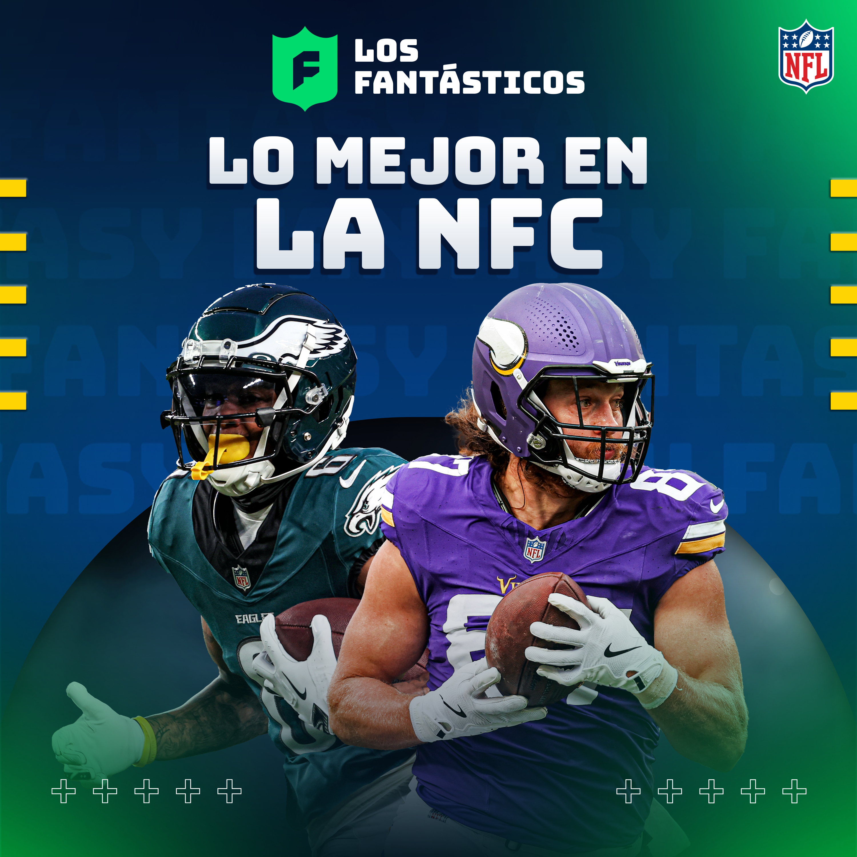 Imagen de Sleeper, Must y Bust de cada equipo de la NFC