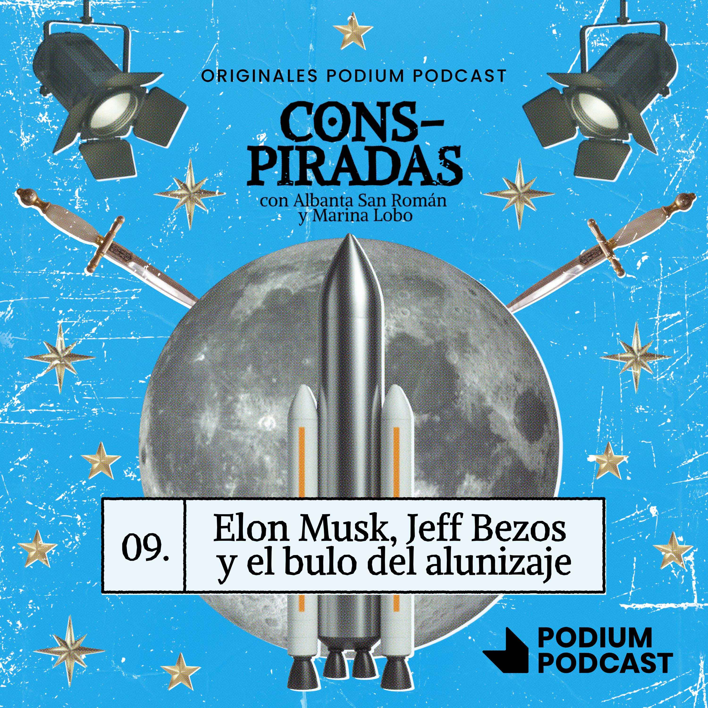 Imagen de ELON MUSK, JEFF BEZOS Y BULO DEL ALUNIZAJE