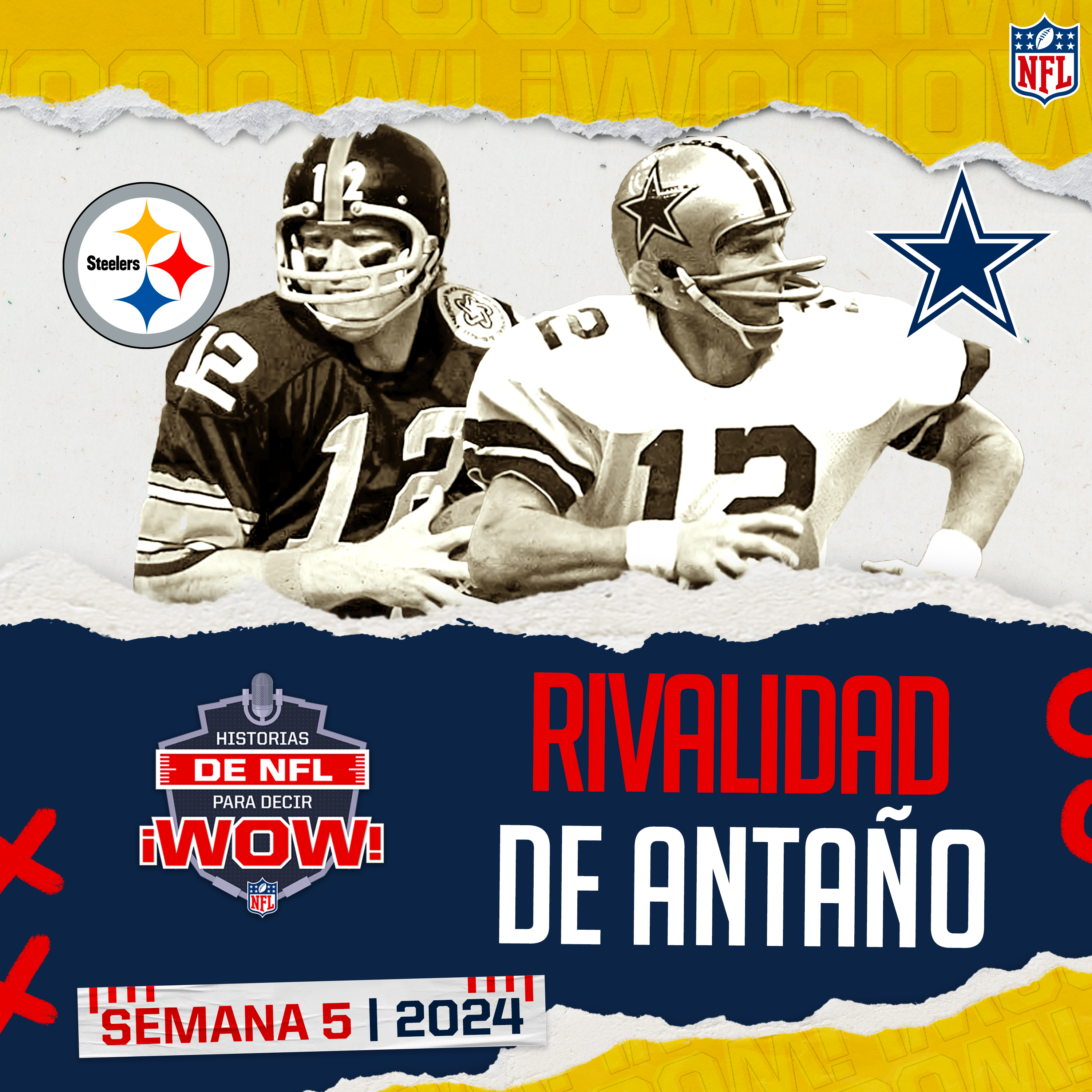 Imagen de Cowboys vs. Steelers: Rivalidad basada en calidad