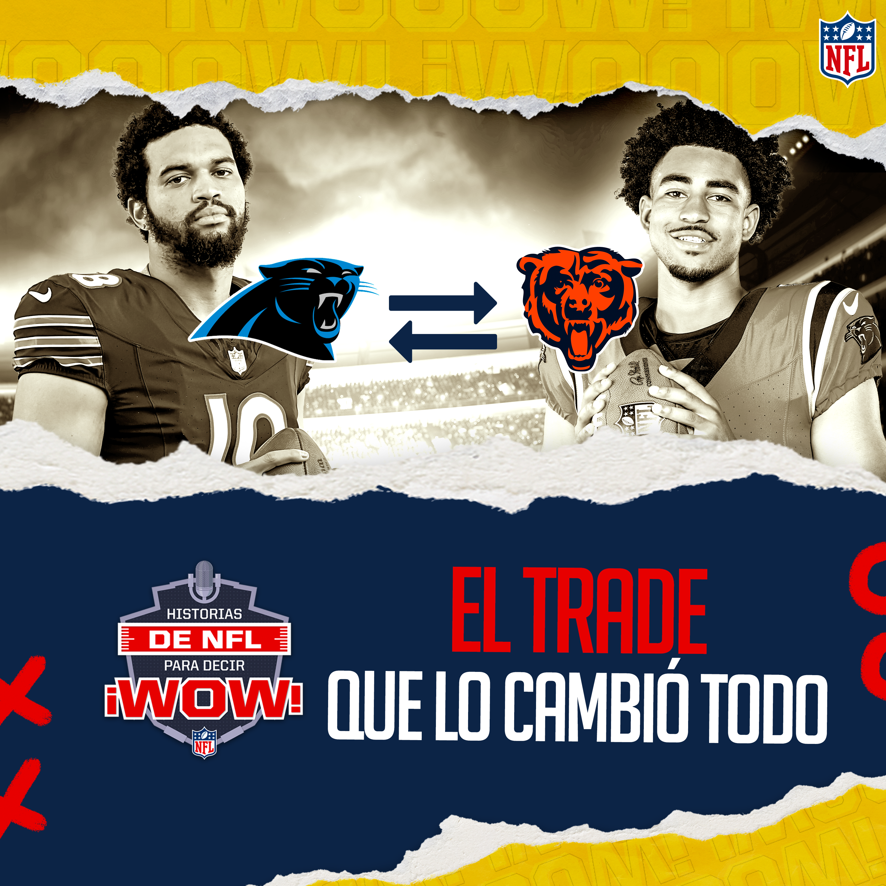 Imagen de Intercambios en el draft y cómo los Bears han maniobrado estos dos años