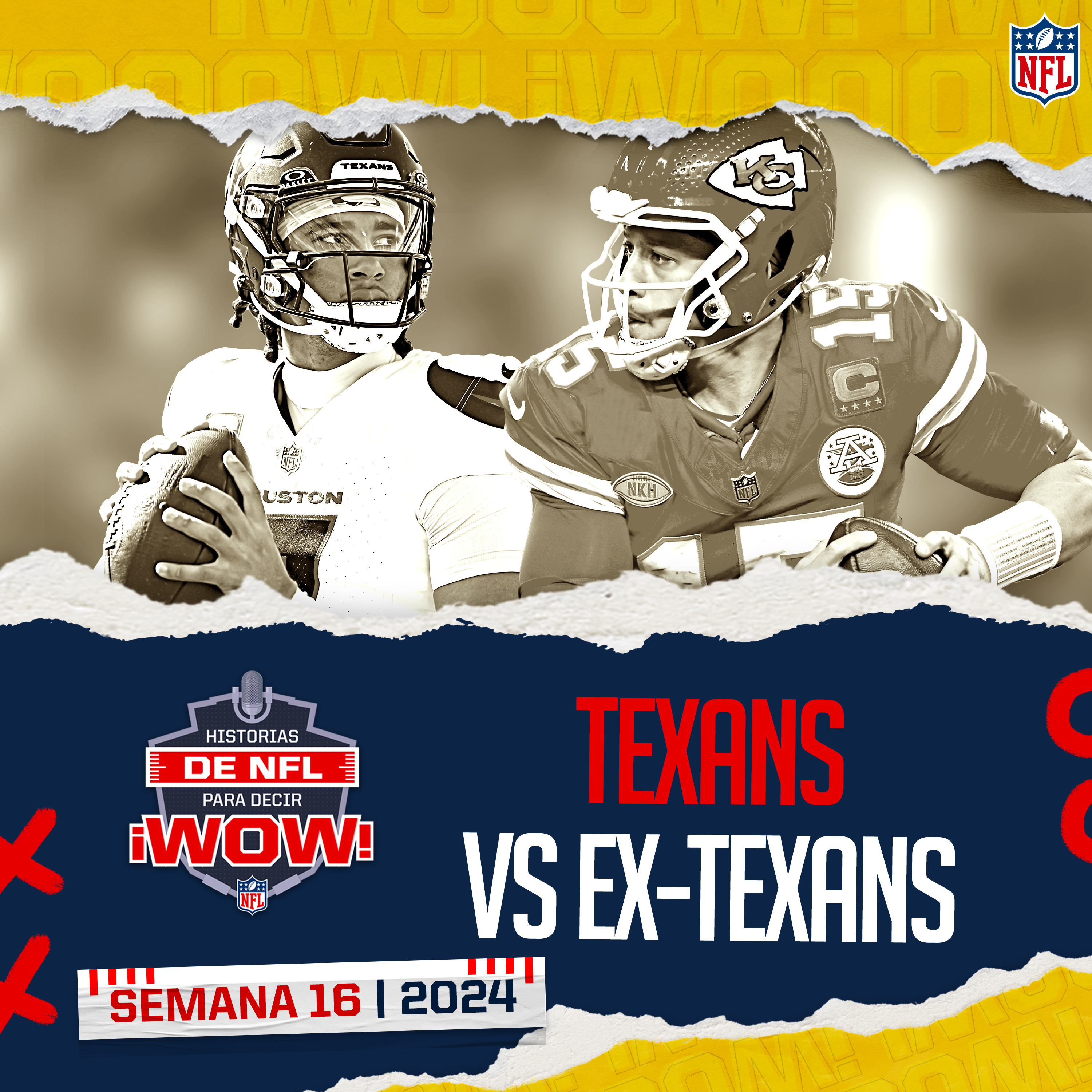 Imagen de Kansas City vs Houston: Duelo de Texans contra ex-Texans