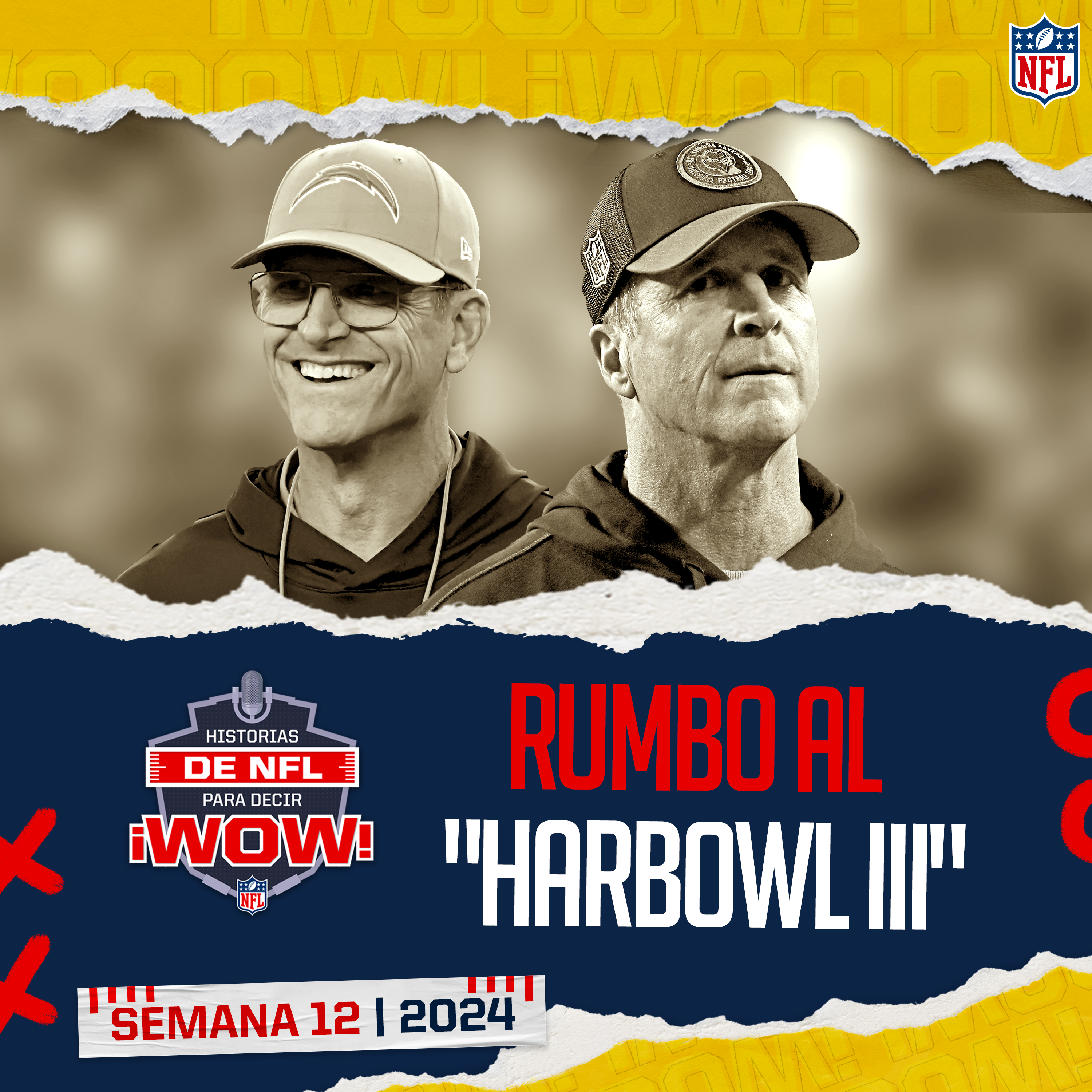 Tercer duelo entre John y Jim Harbaugh. Dos formas de llegar a ser coach episode artwork