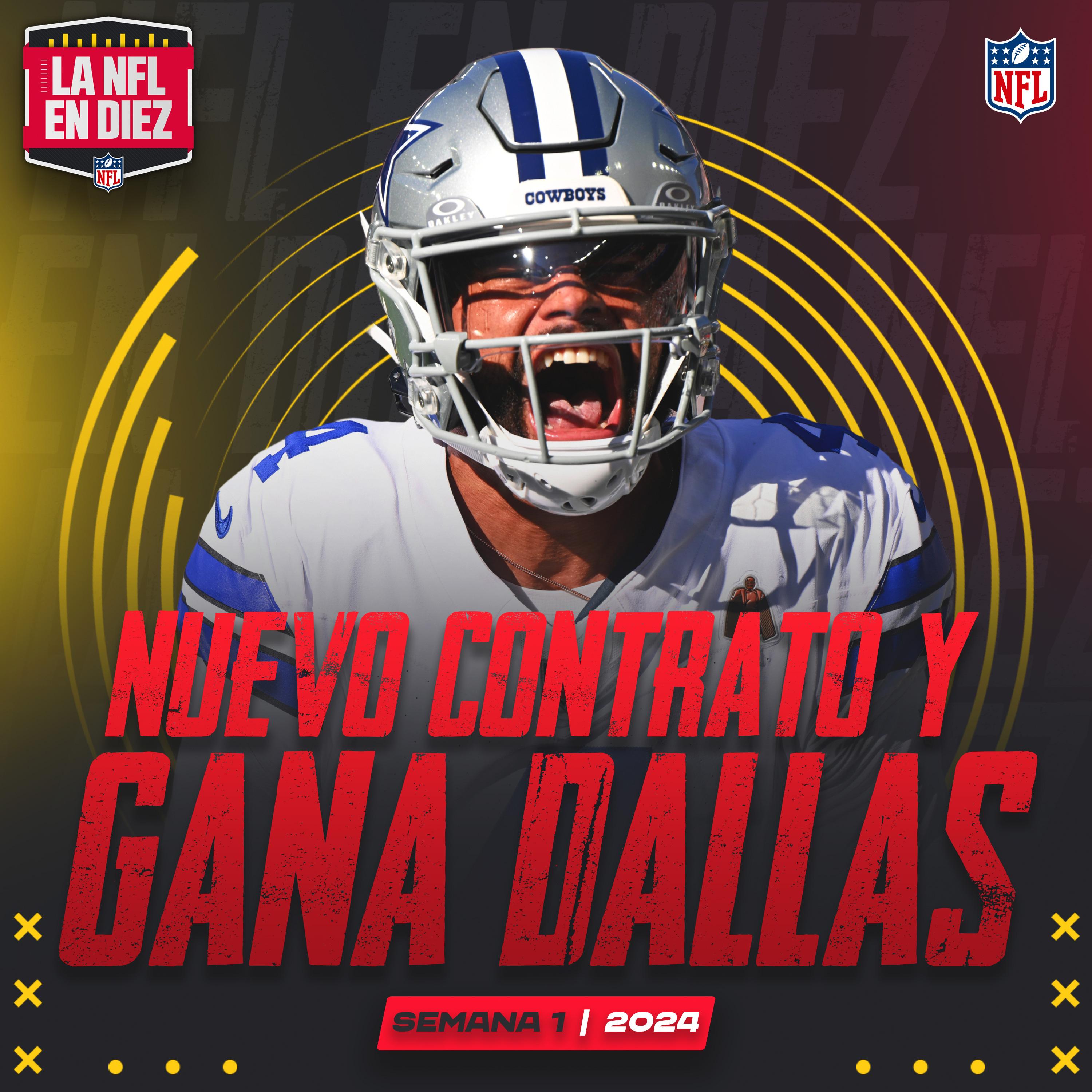 Cowboys domina | Patriots da la sorpresa | Goff vence a su ex equipo episode artwork