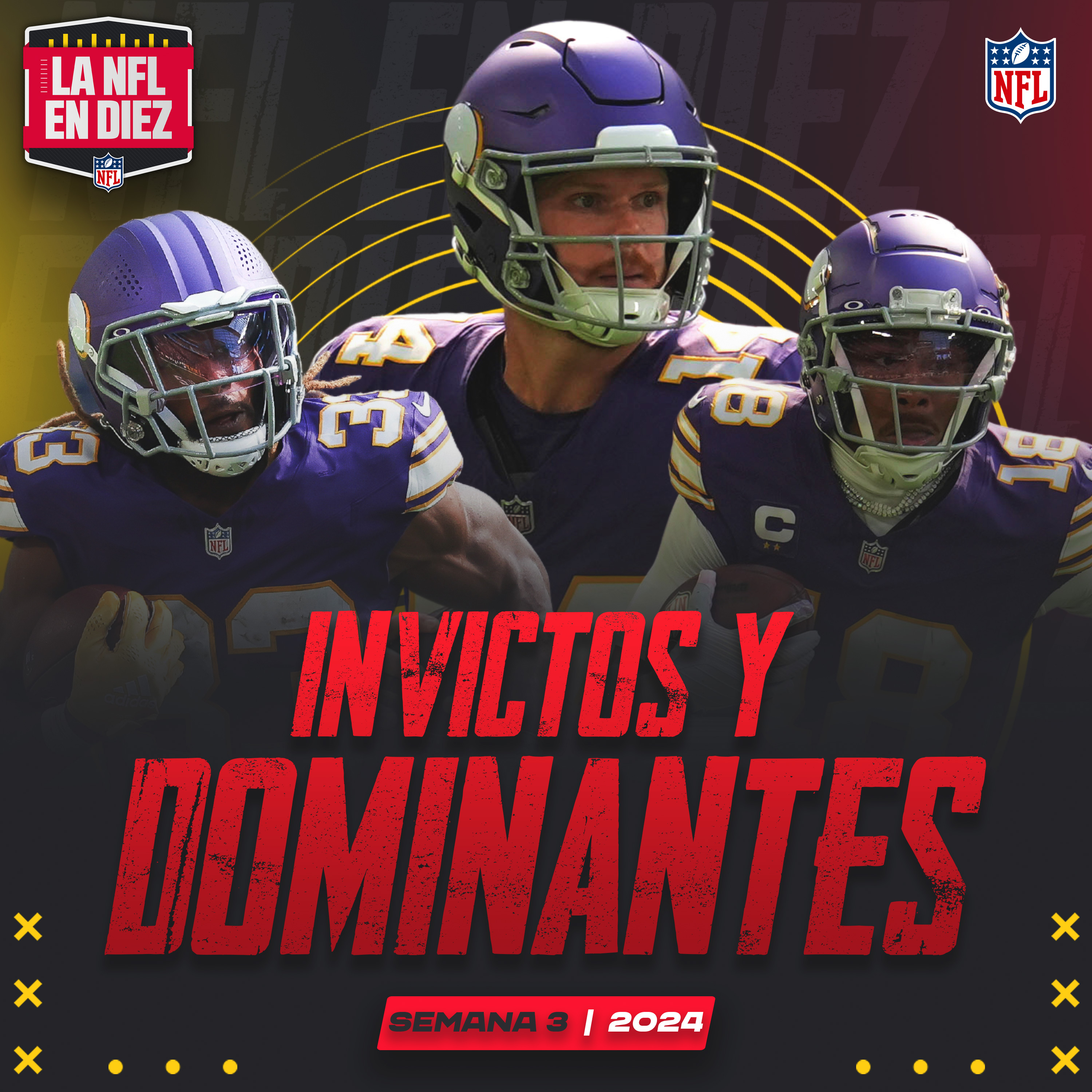 Vikings luce dominante | Steelers sigue invicto | Stafford con épico regreso episode artwork