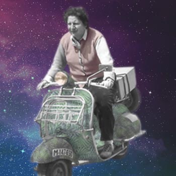 Imagen de Gloria Fuertes, poeta entre los musos