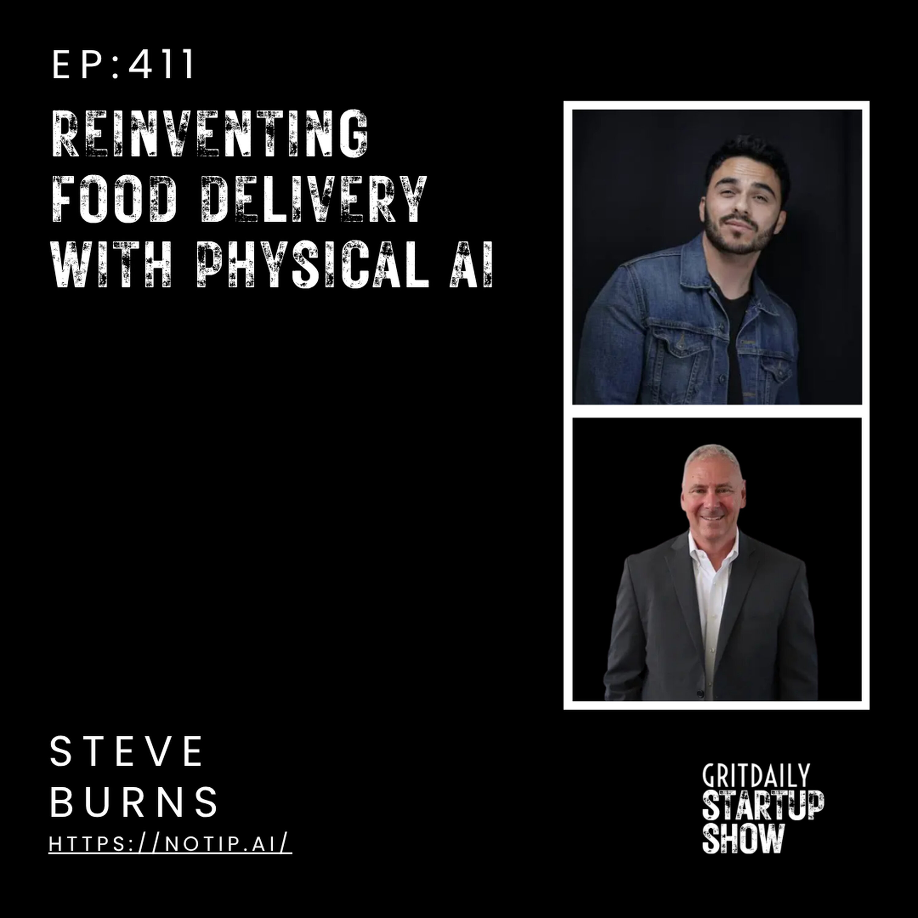 Steve Burns on Reinventing Food Delivery With Physical AI episode artwork