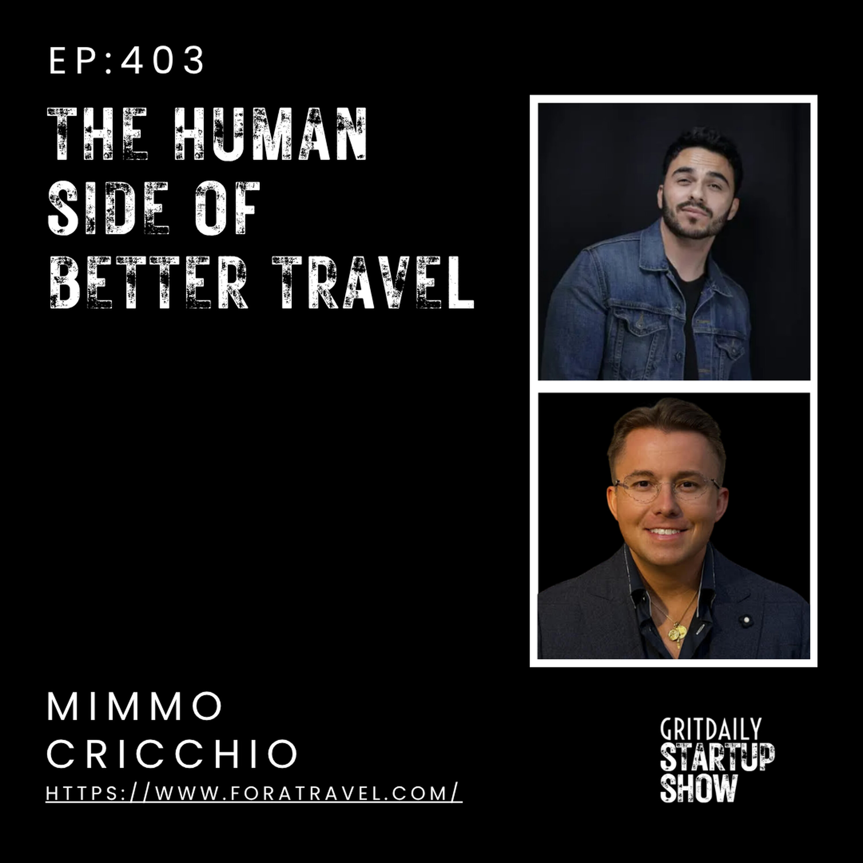 The Human Side of Better Travel with Mimmo Cricchio episode artwork