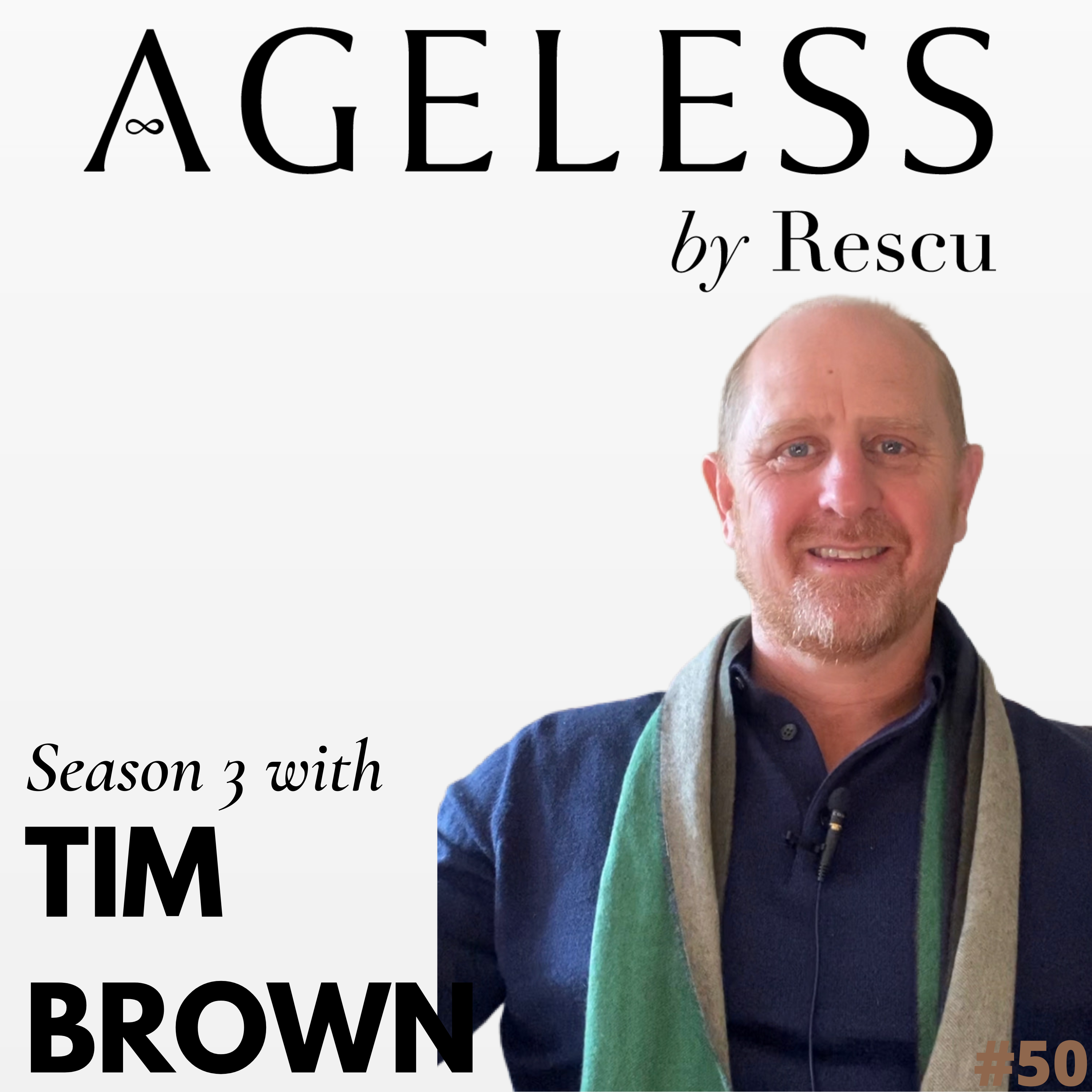 Tim Brown- Benefits of Meditation for Stress, Brain Health and Ageing Well episode artwork