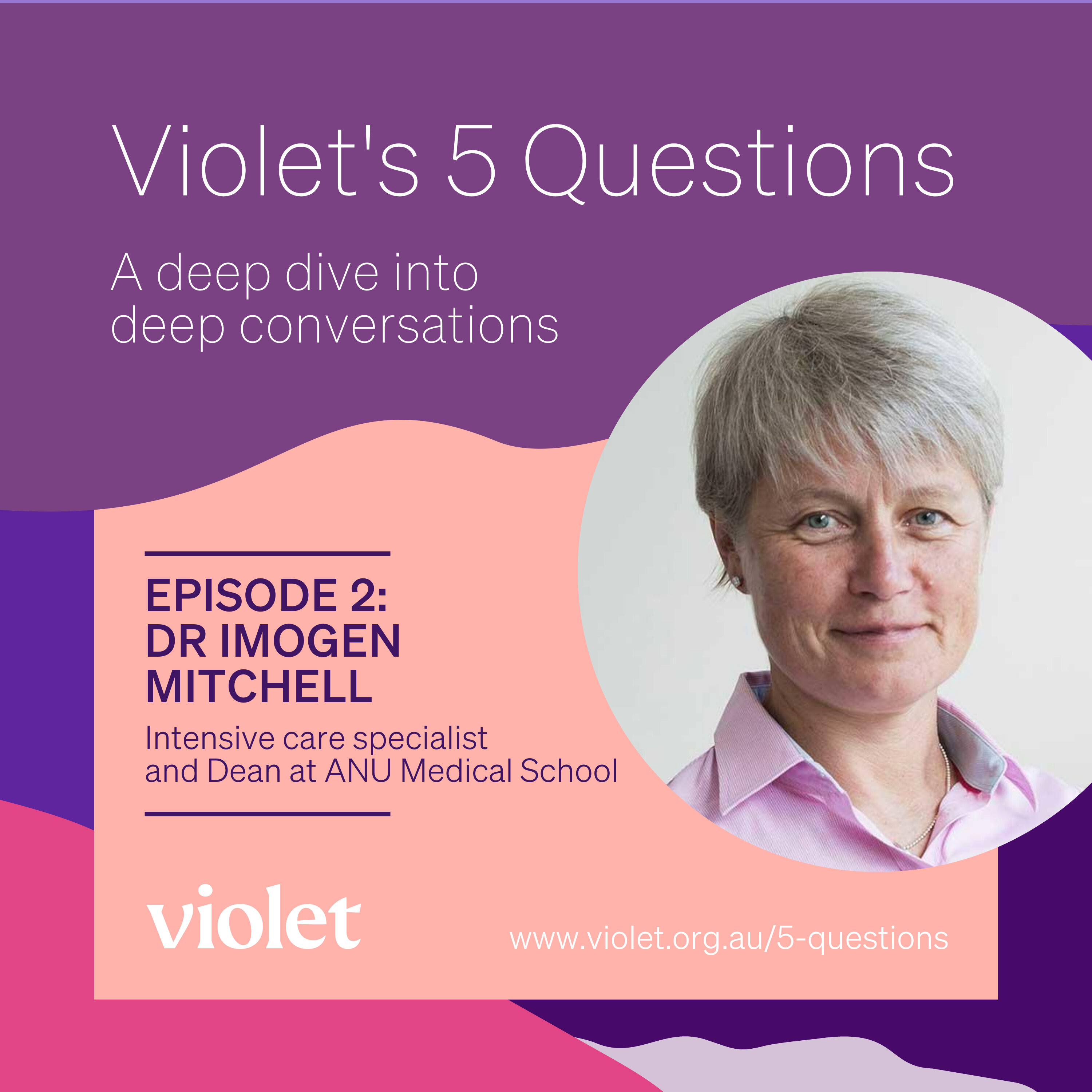 Dr Imogen Mitchell | Intensive care specialist and Dean at ANU Medical School episode artwork