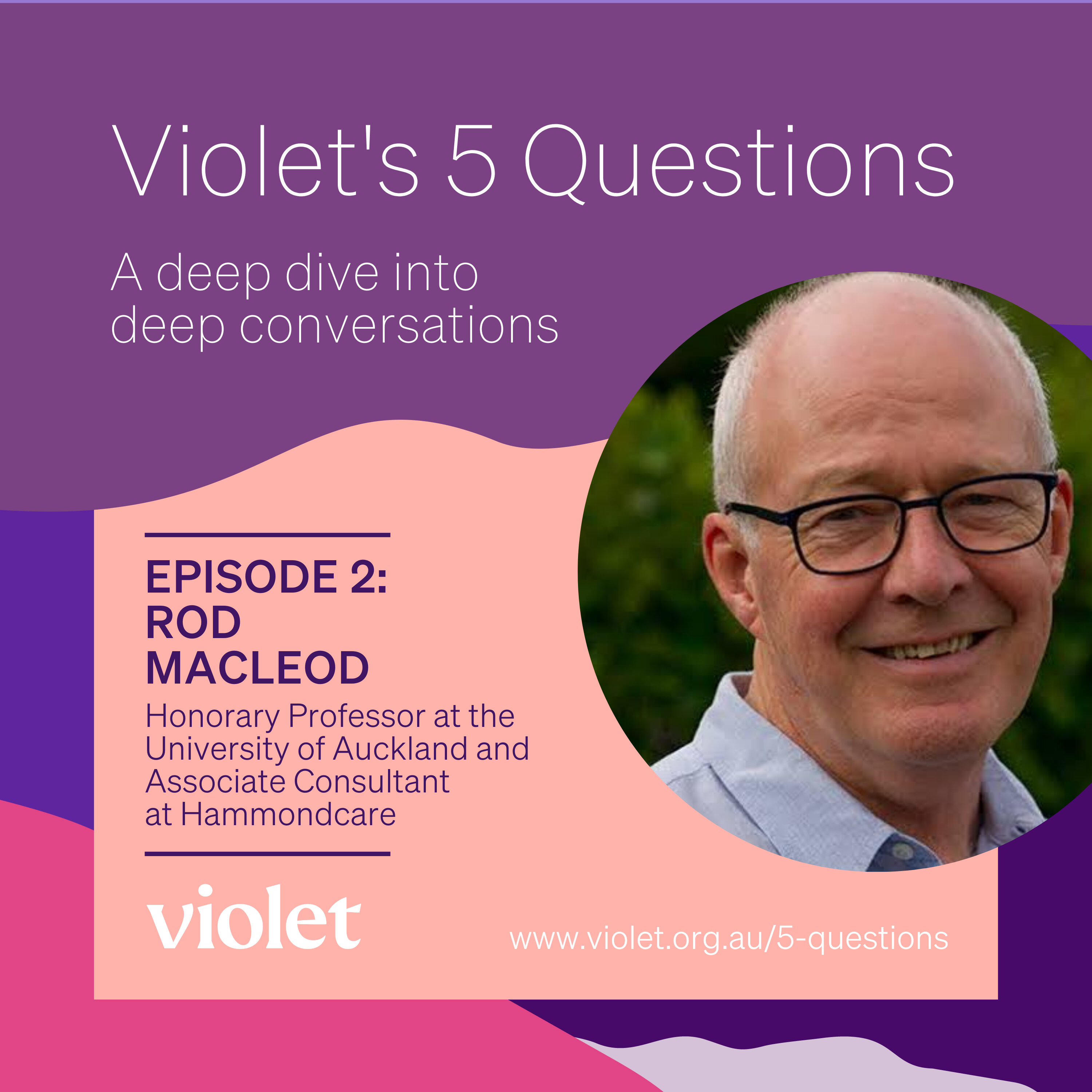 Rod Macleod | Honorary Professor at the University of Auckland and Associate Consultant at Hammondcare episode artwork