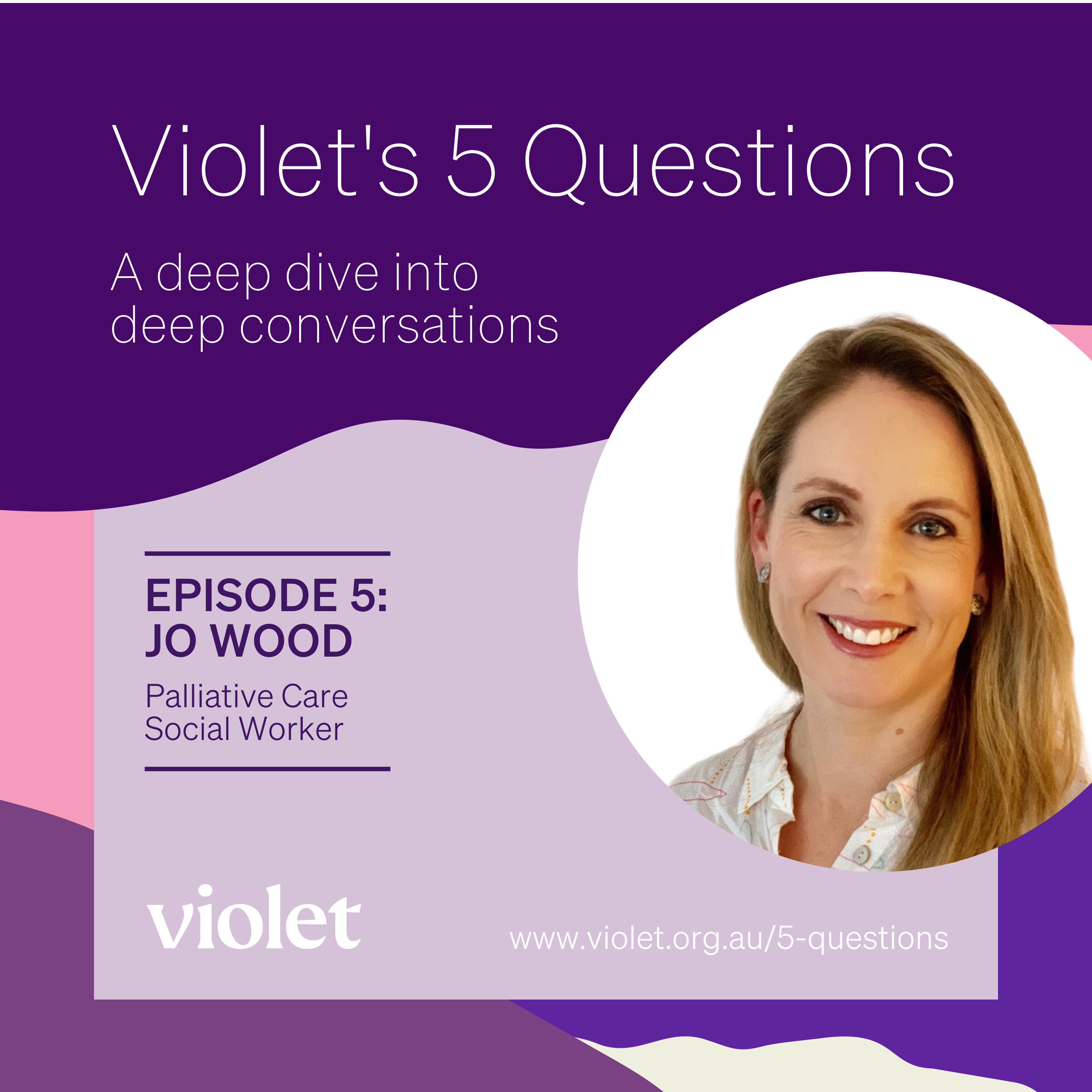 Jo Wood | Palliative Care and Social Worker episode artwork