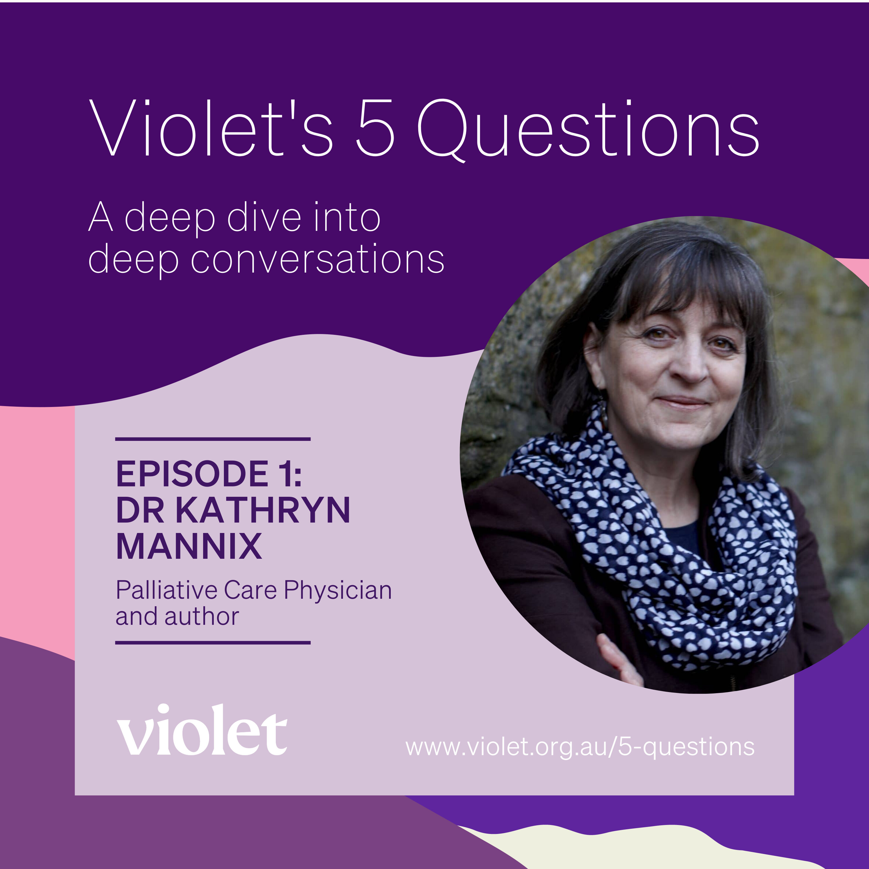 Dr Kathryn Mannix | Palliative Care Physician and author episode artwork