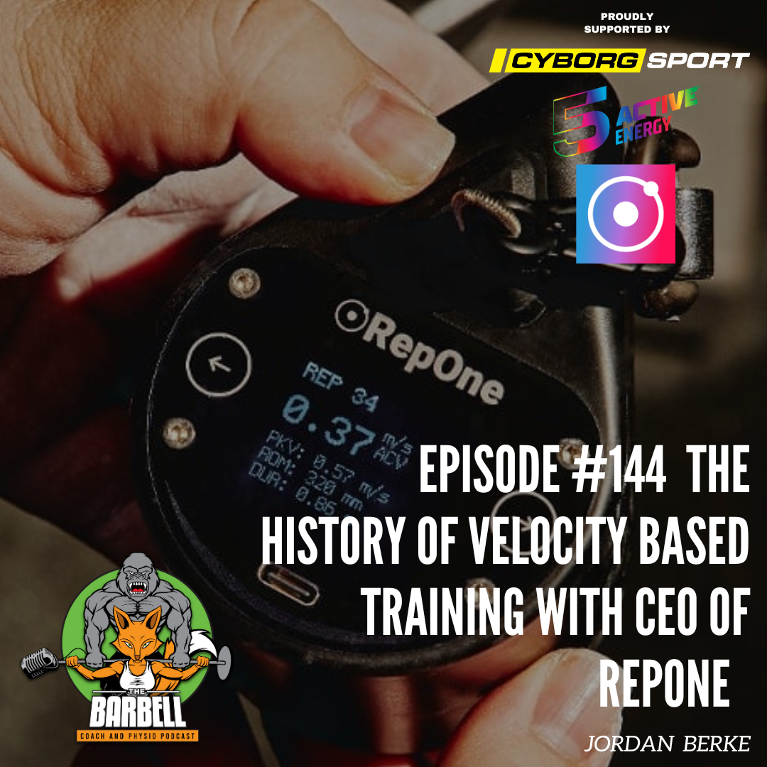 EPISODE #144 THE HISTORY OF VELOCITY BASED TRAINING CEO OF REPONE