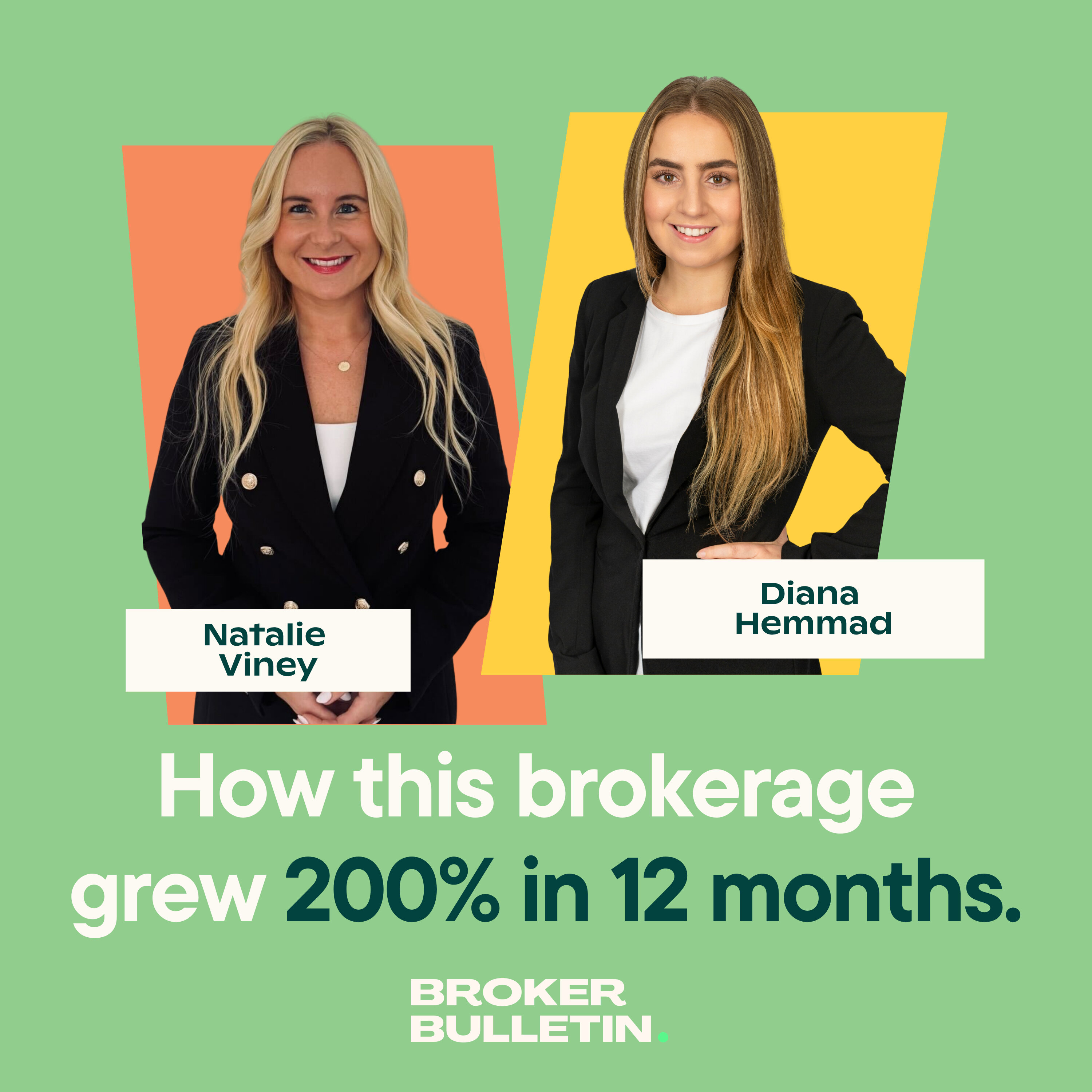 Diana quit her banking job in COVID, started a brokerage and grew it 200% in 12 months. Here's how. episode artwork