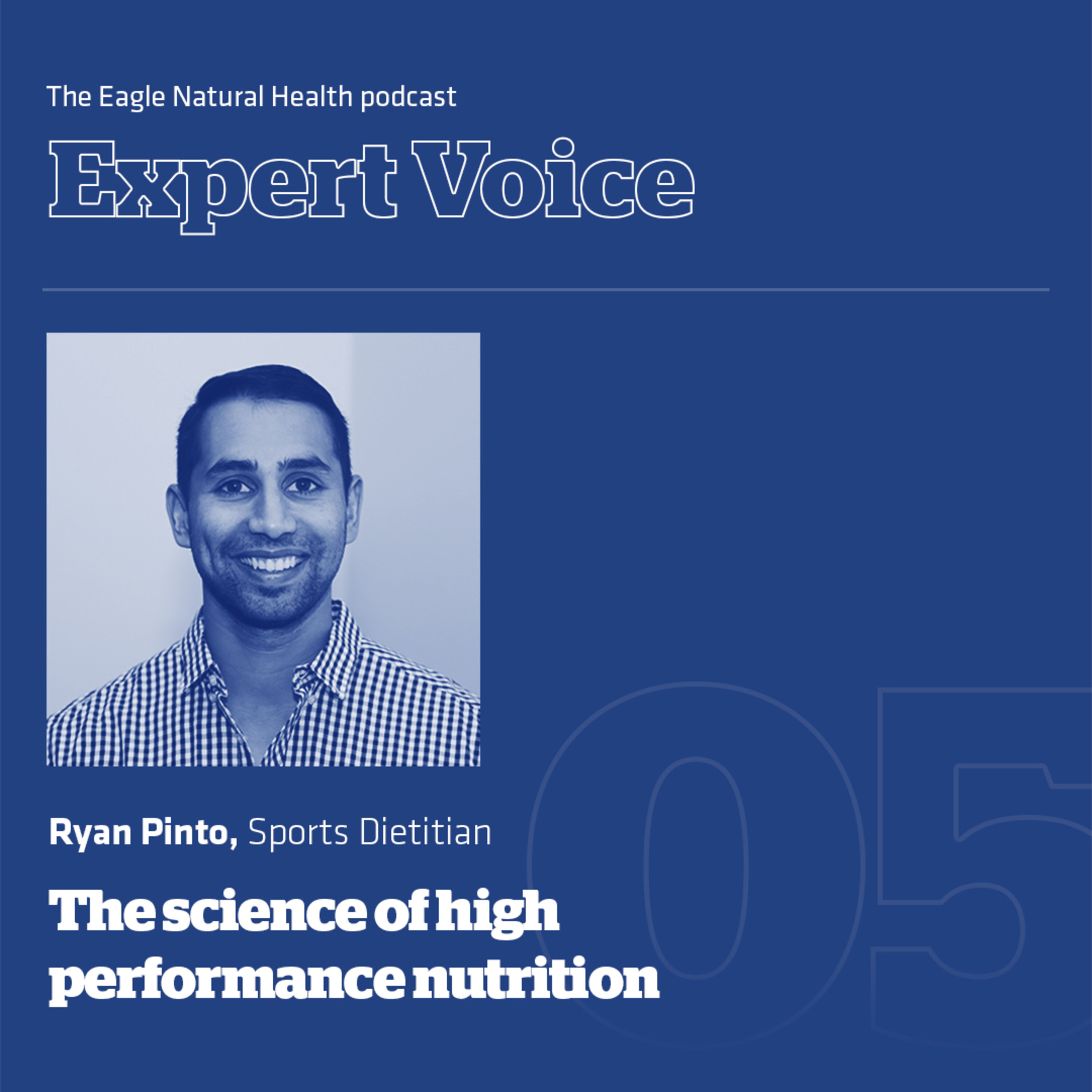 Managing elite athletes, the science of high performance nutrition with Sports Dietitian & Nutritionist Ryan Pinto episode artwork