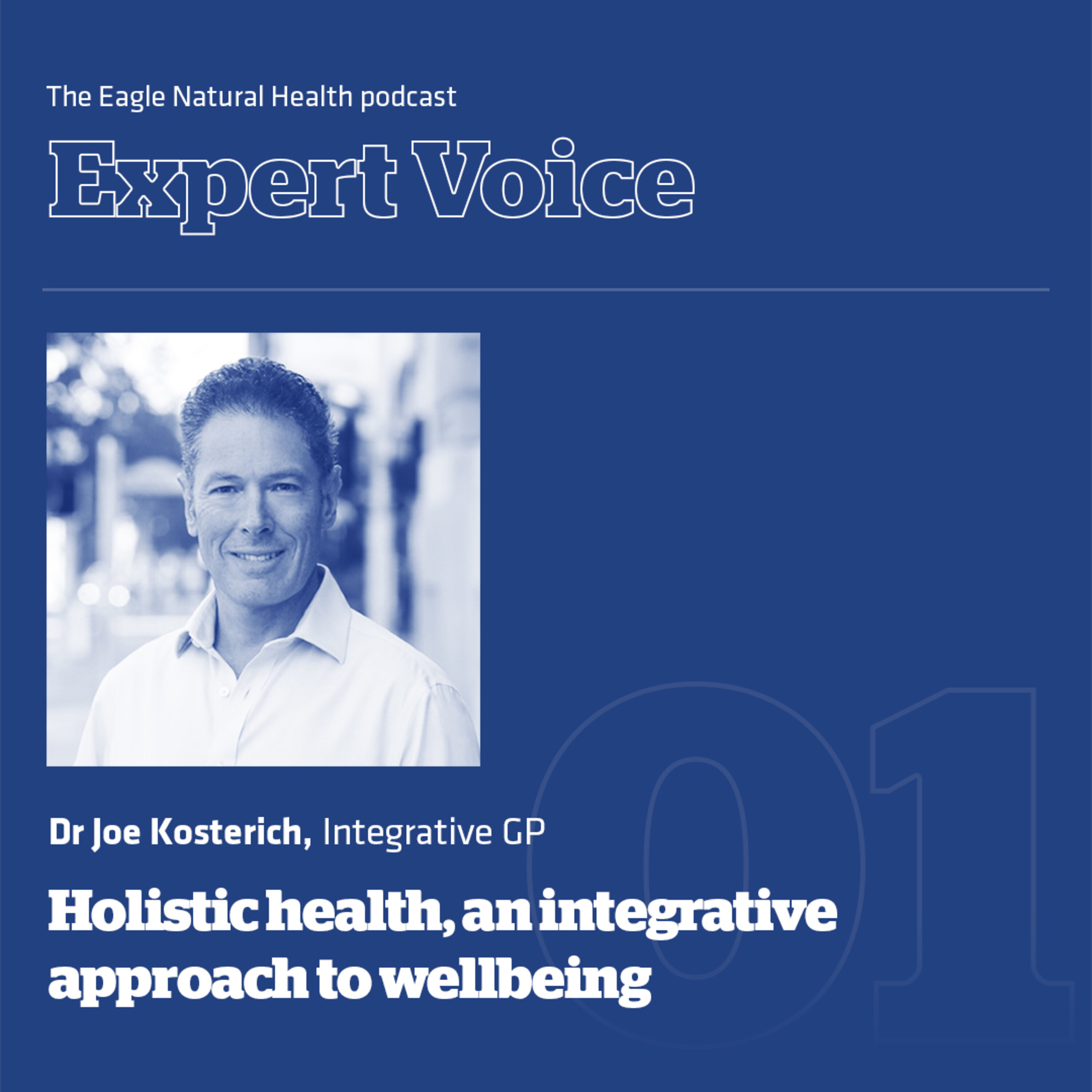 Holistic health, an integrative approach to wellbeing with Dr Joe Kosterich - Integrative GP episode artwork