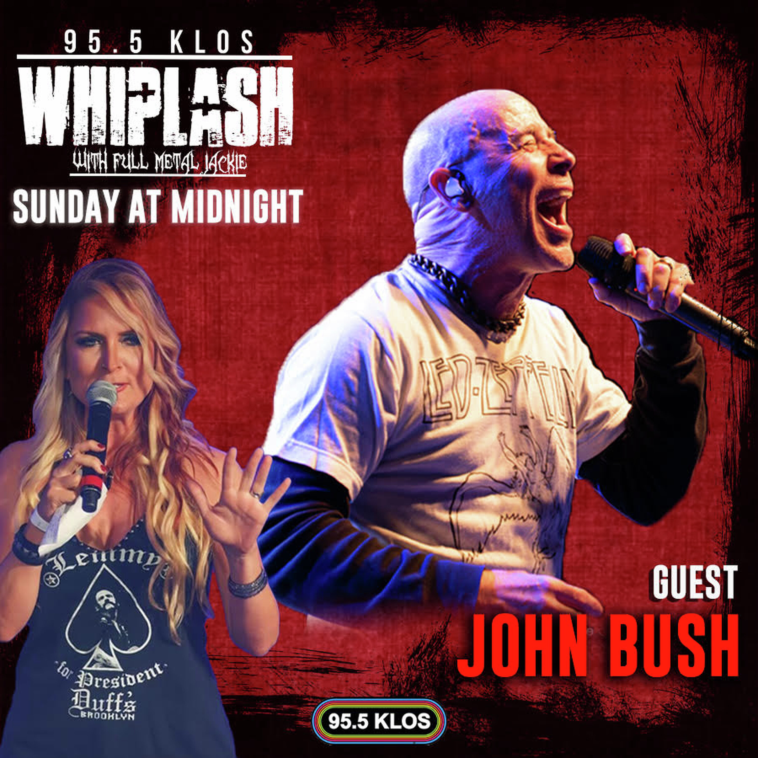 John Bush on Whiplash w/ Full Metal Jackie 11/16/25 episode artwork