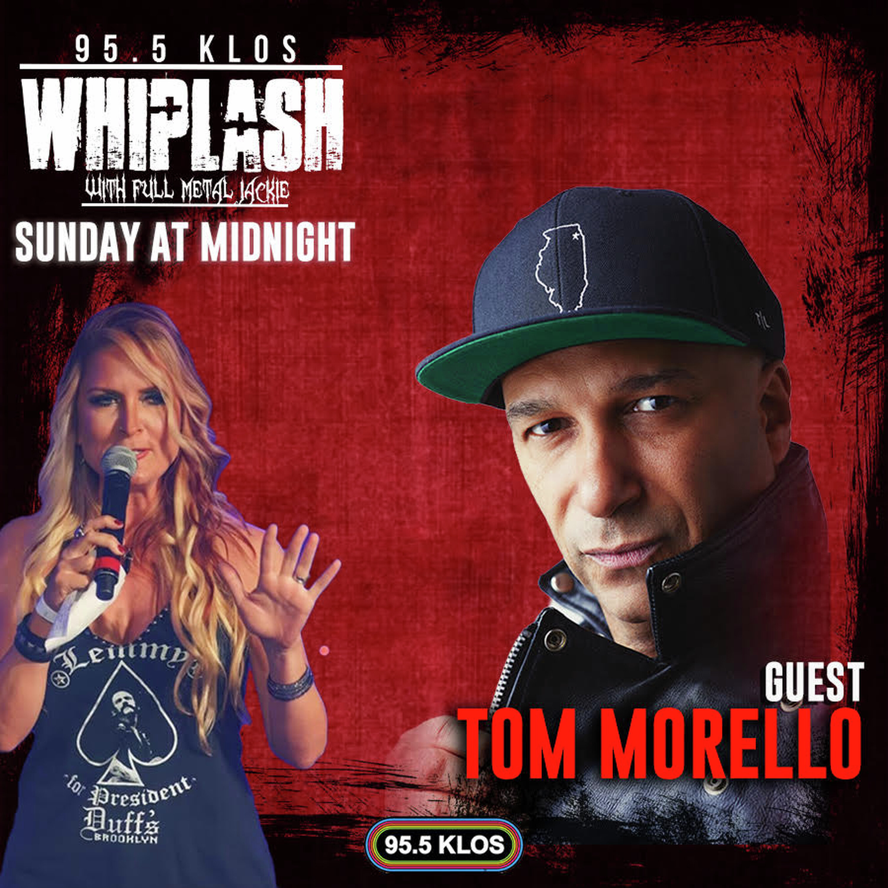 Tom Morello on Whiplash w/ Full Metal Jackie 2/1/26 episode artwork