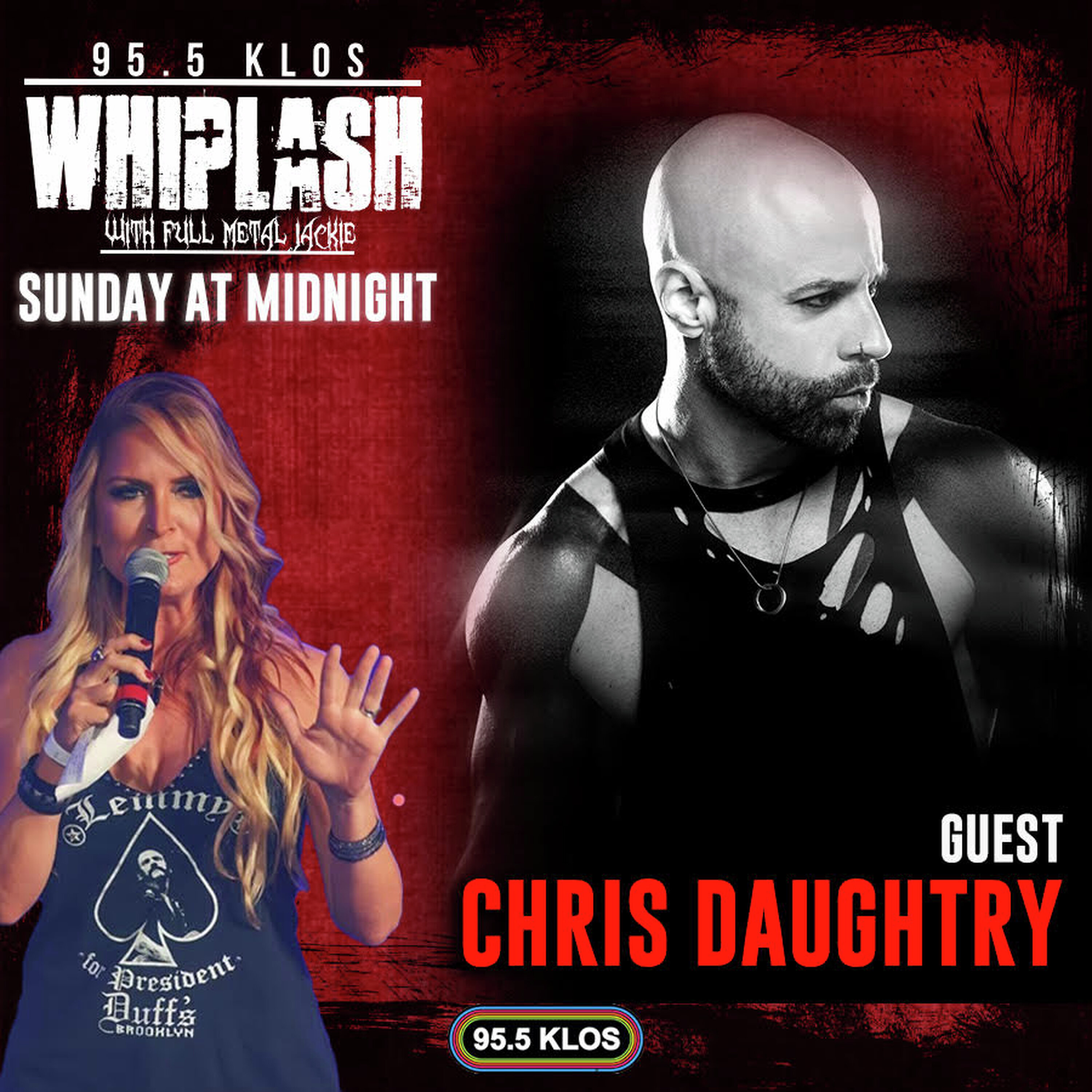 Chris Daughtry on Whiplash w/ Full Metal Jackie 2/8/26 episode artwork